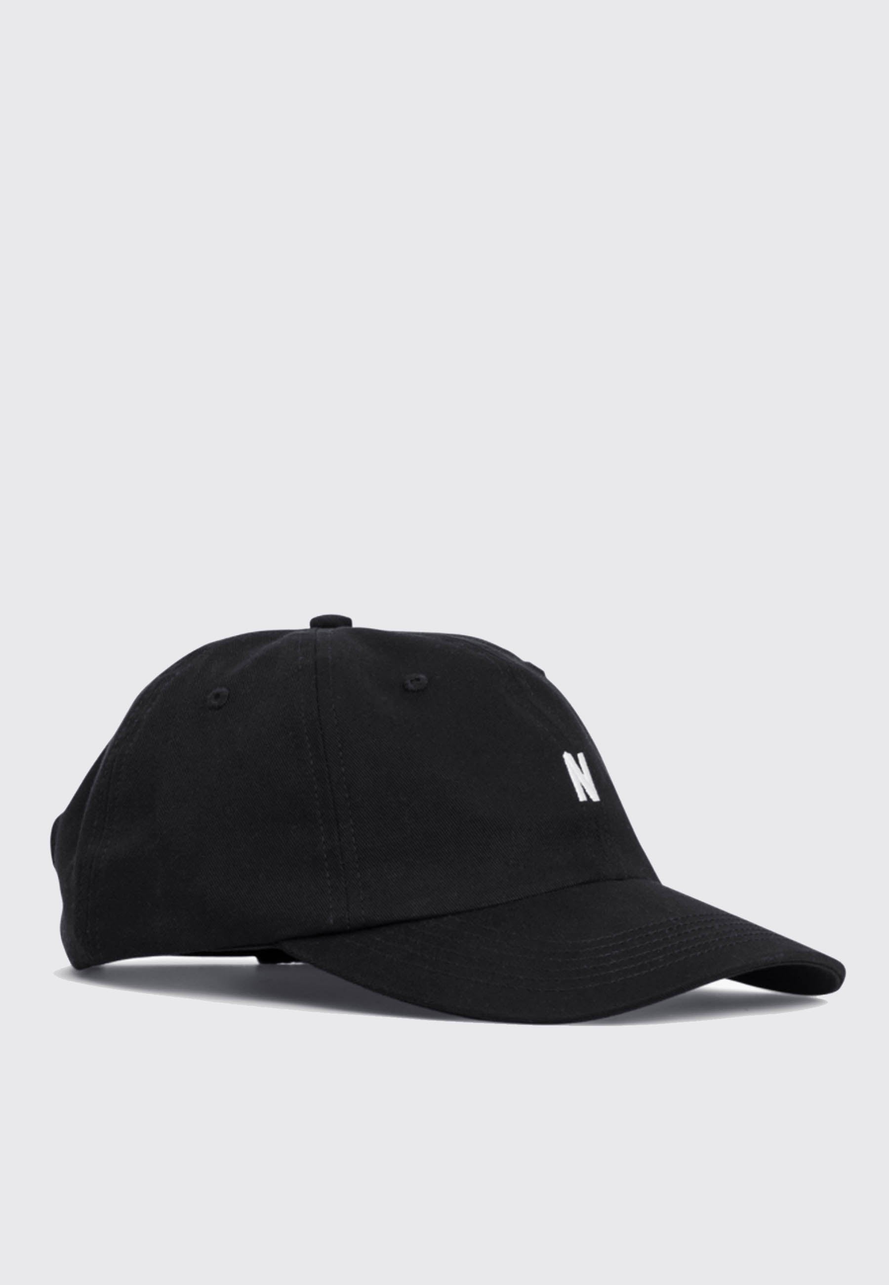 Norse Projects | Buy Twill Sports Cap - Black online | Good As