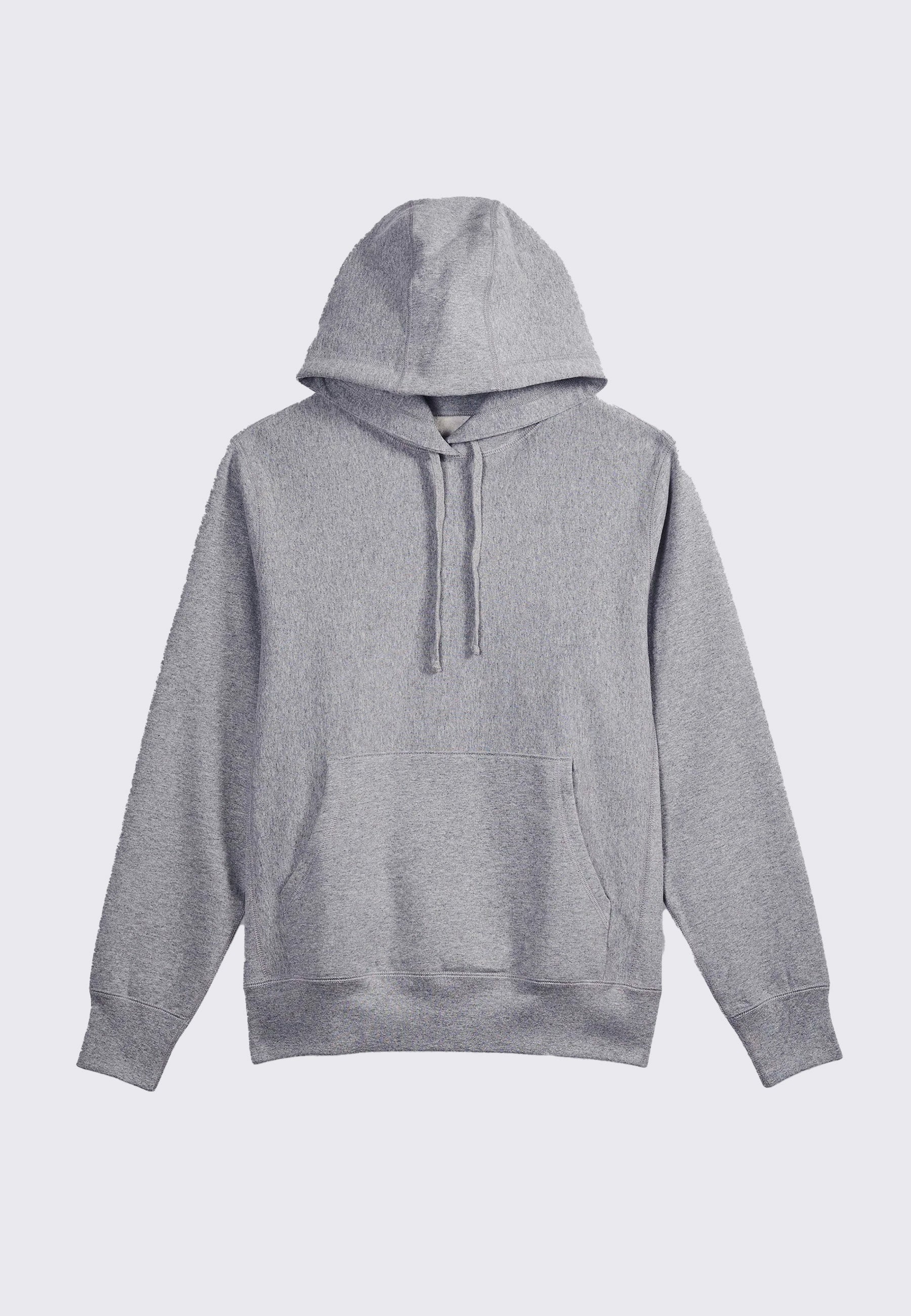 GAG Blank Hooded Pullover Sweatshirt Light Grey Speckle – Good