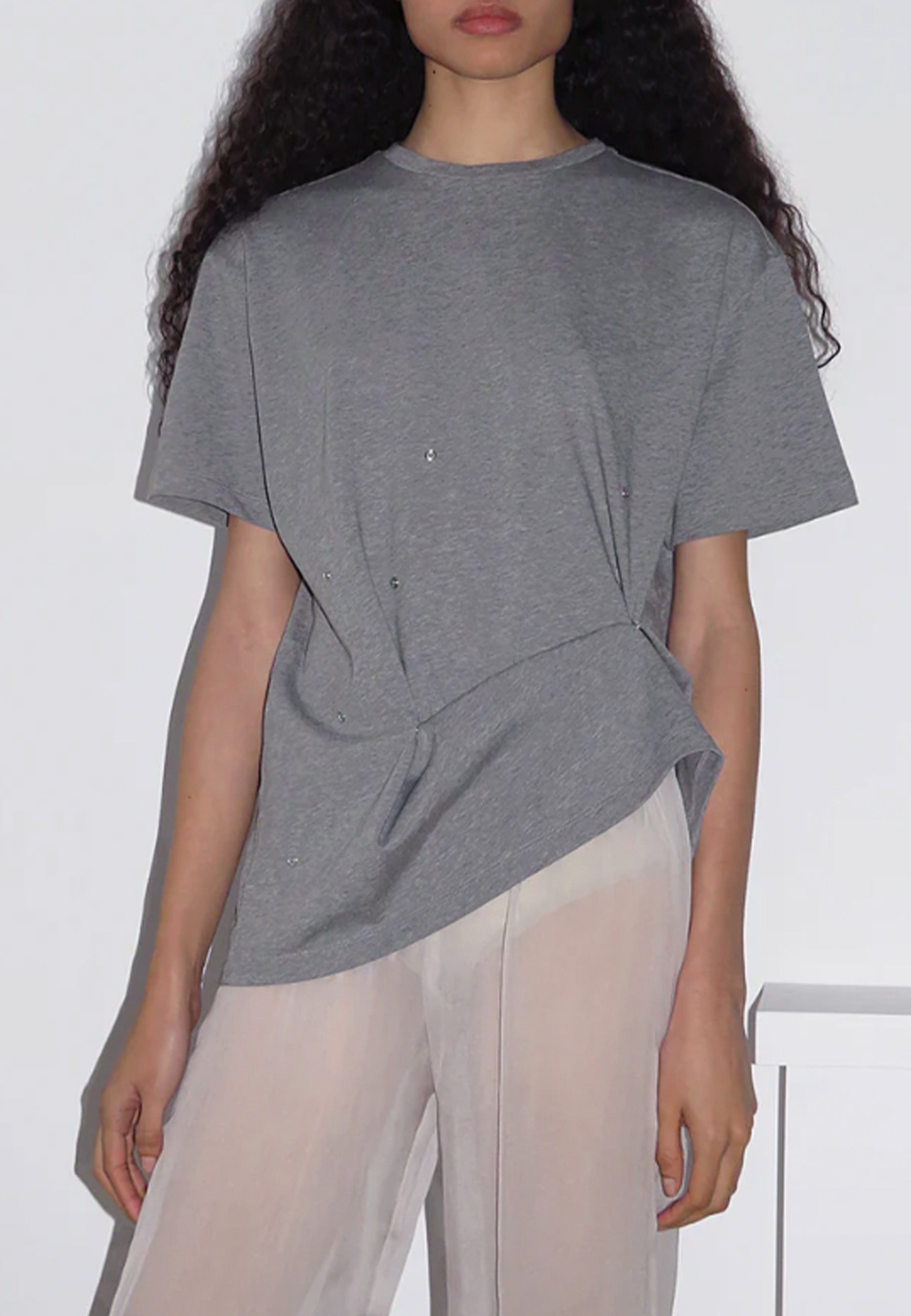 トップス paloma wool tee Paloma Wool Click Tee - Grey | Garmentory