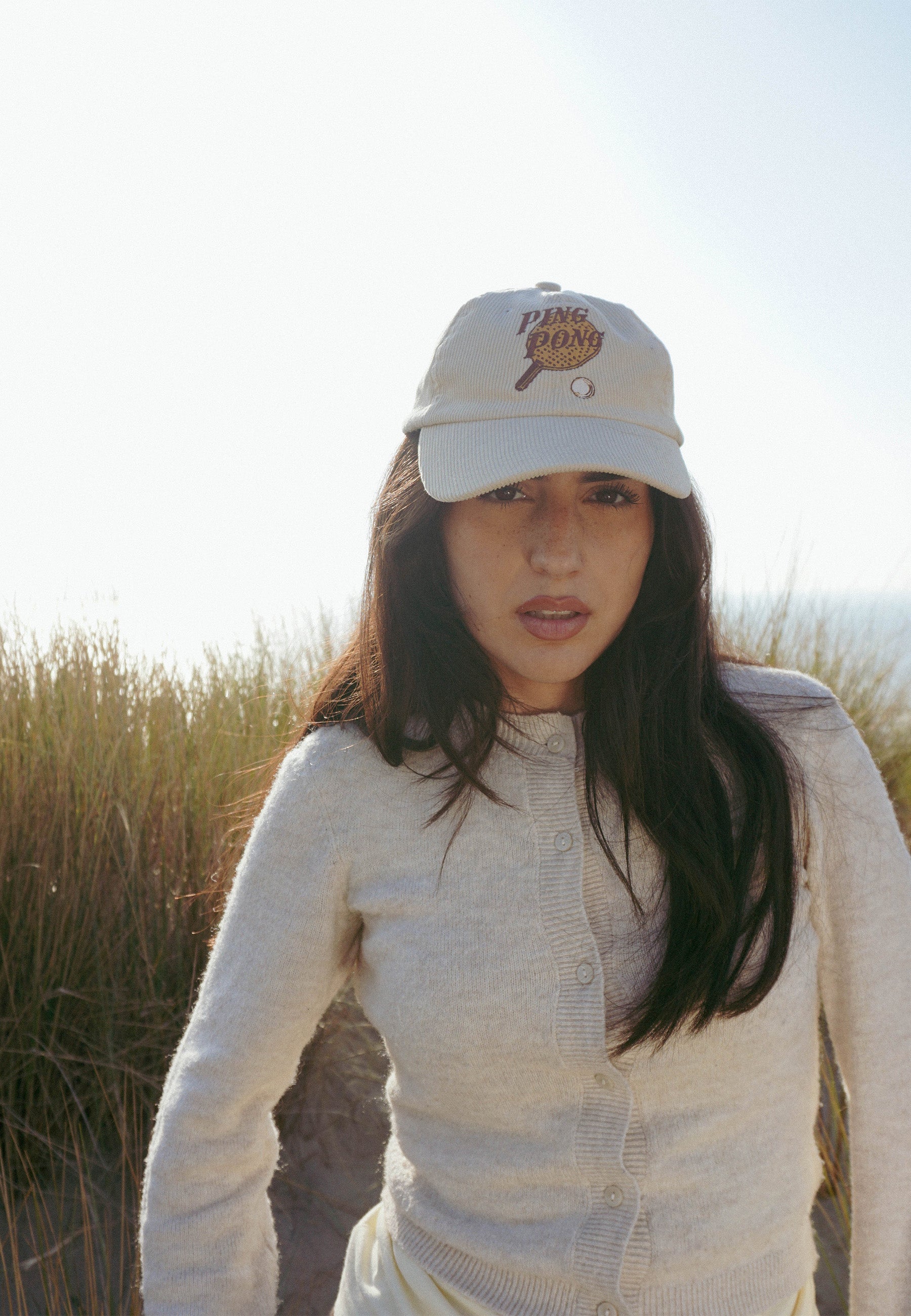 Ping Pong Cap - White