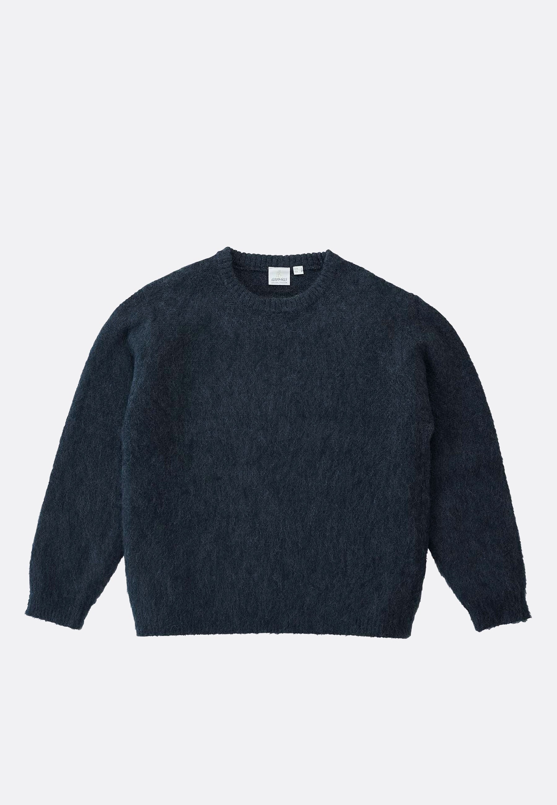 stein mohair knit Glay×Navy size:S Hayfield 80% Luxury