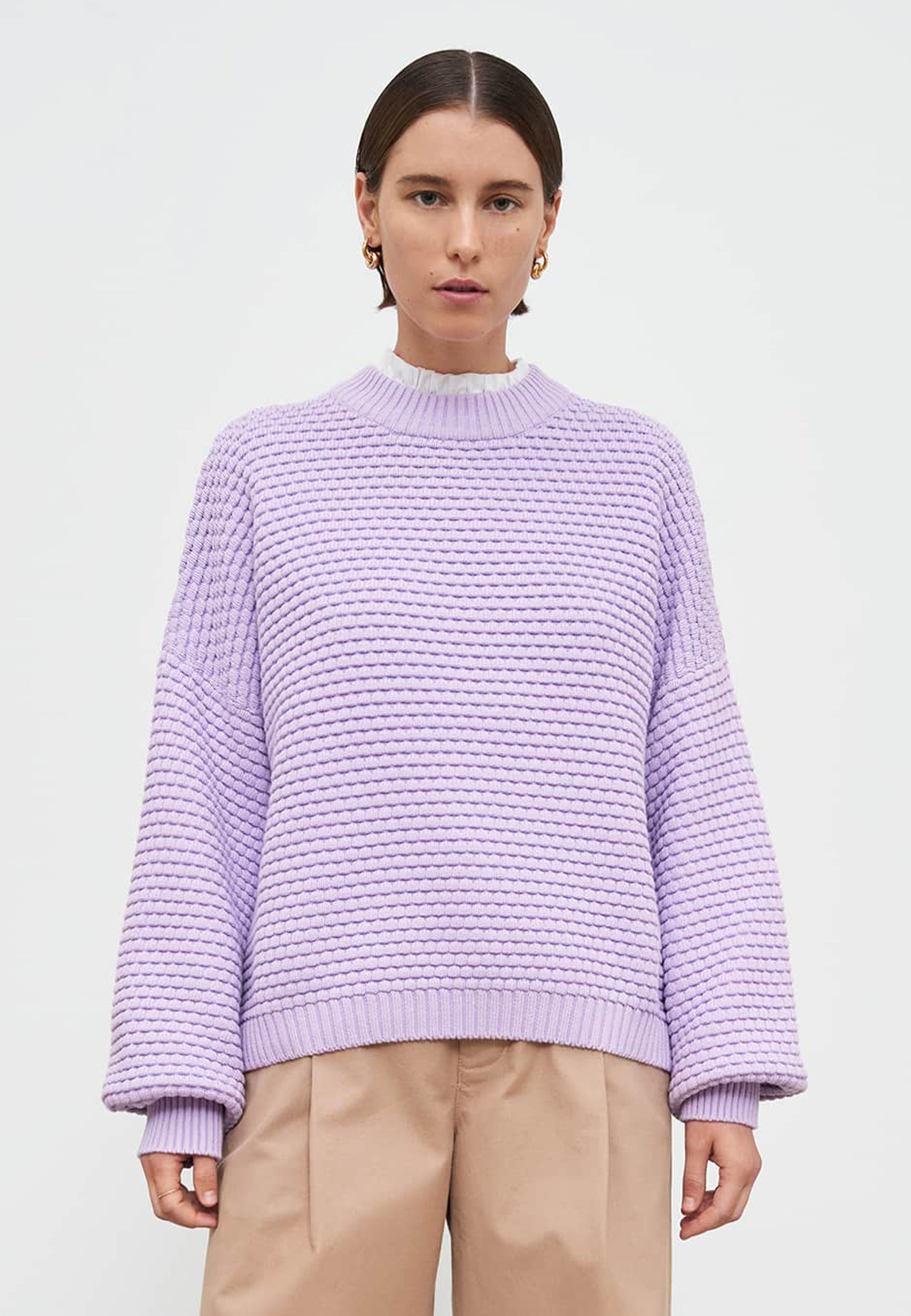 Kowtow Buy Bubble Jumper Lilac online Good As Gold NZ