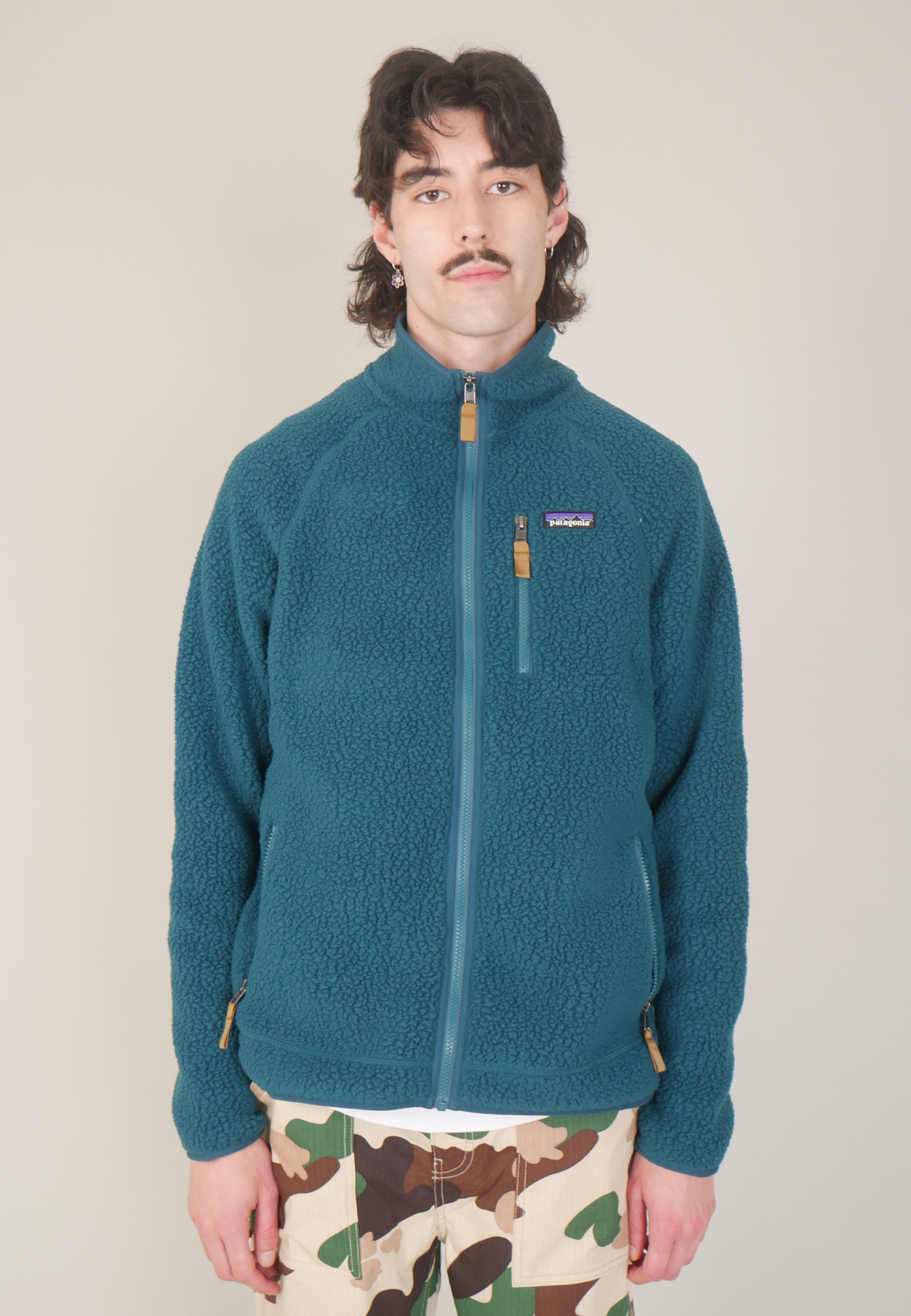 Patagonia | Buy Retro Pile Jacket - dark borealis green online | Good As  Gold, NZ