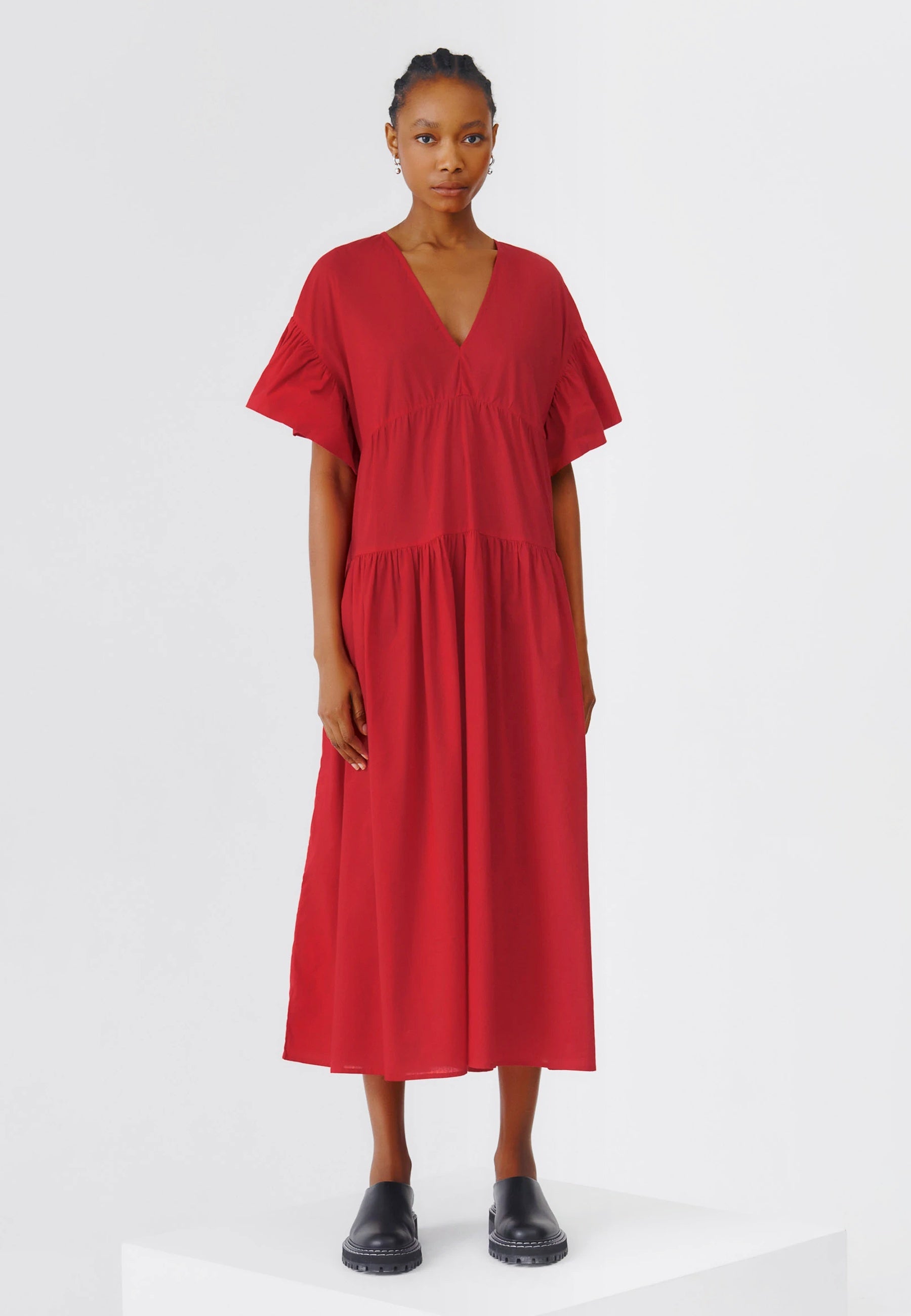 Kowtow | Buy Theory Dress - red online | Good As Gold | NZ Kowtow | Buy Theory Dress - red online | Good As Gold | NZ