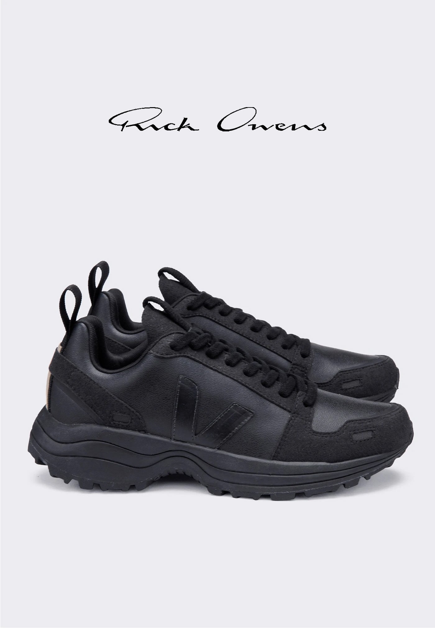 Rick Owens Trainers With V On Veja X Rick Owens Runner Style V