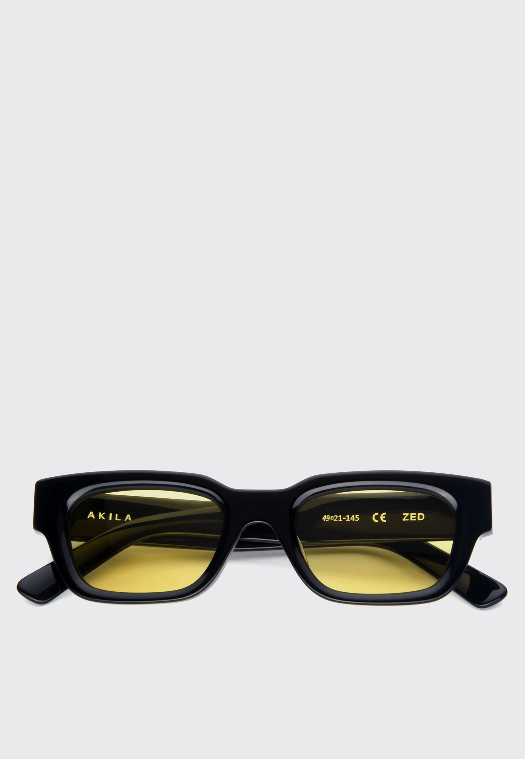Akila | Buy Zed Sunglasses - black/yellow online | Good As Gold | NZ