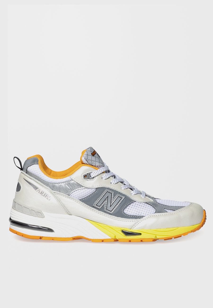 Neon New Balance Aries 991 New Balance X Aries M991AFI Yellow