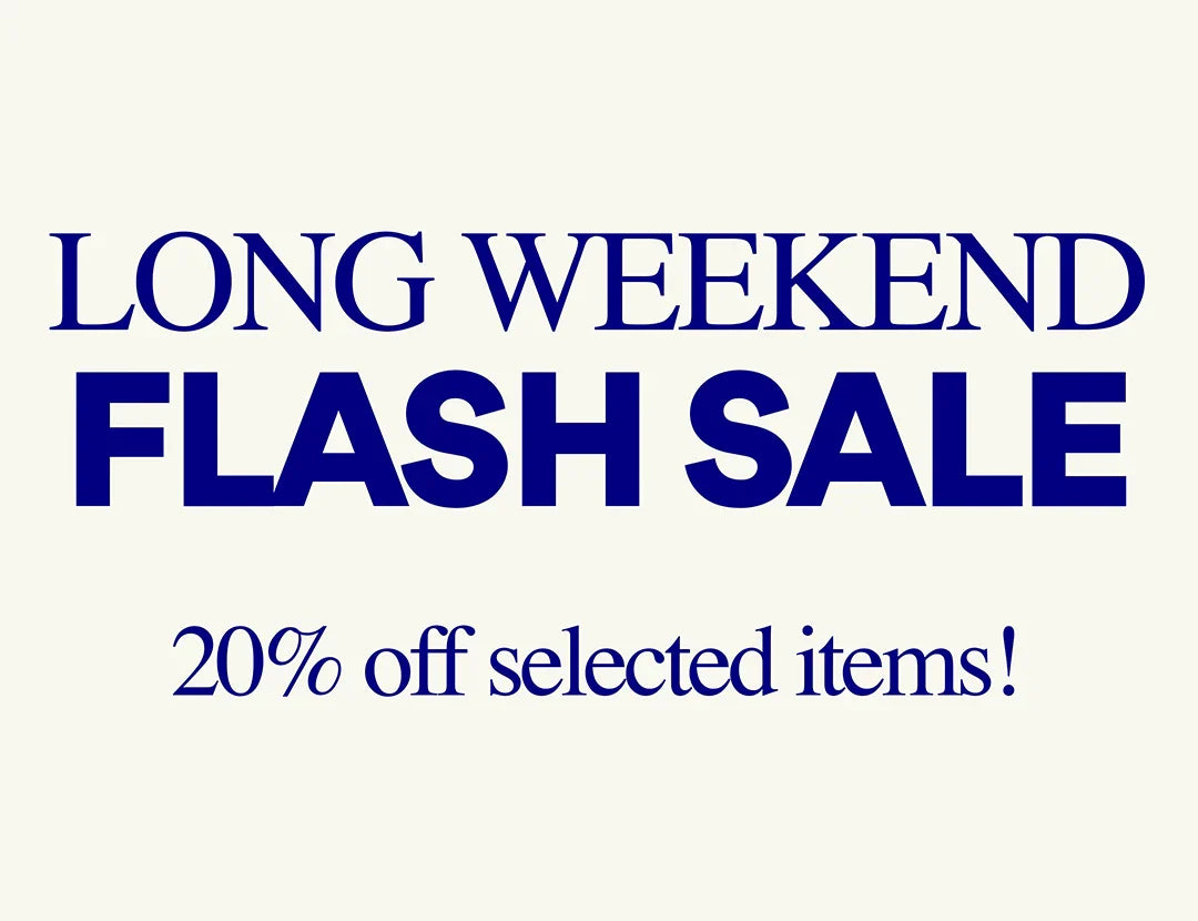 Long Weekend Flash Sale