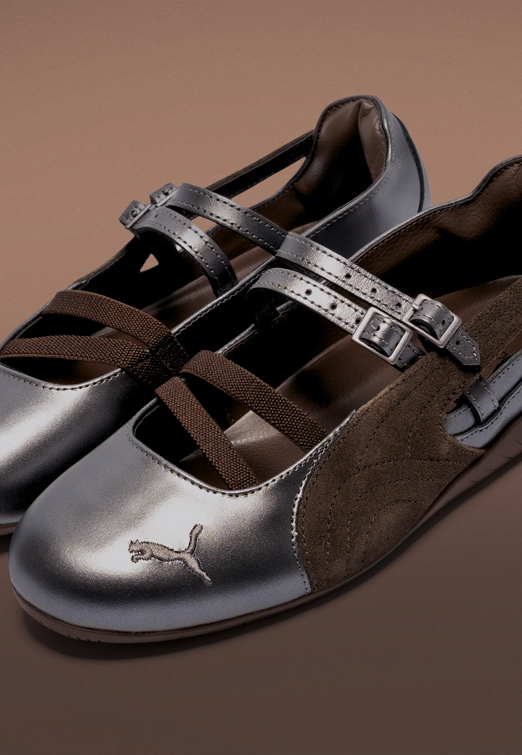 Womens Speedcat Ballet Lux - Chocolate/Gum