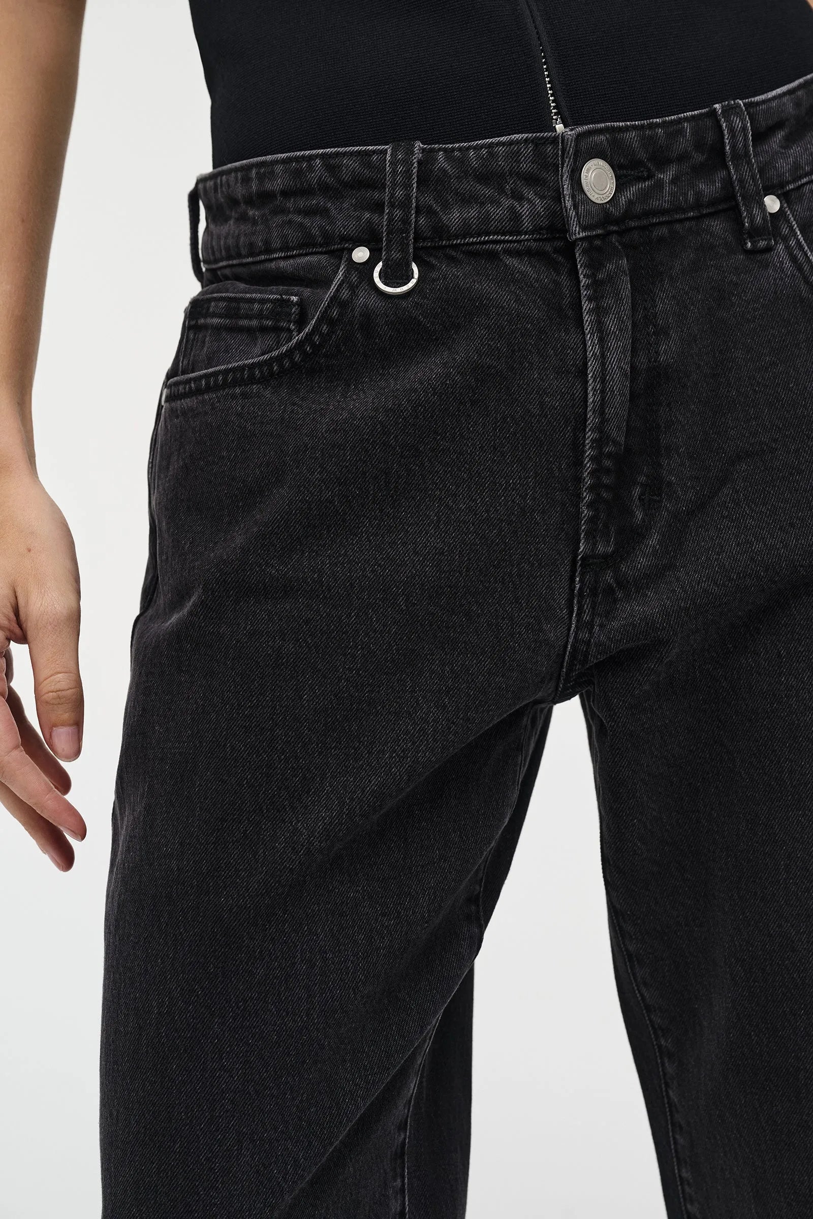 Daria Baggy Denim  - French Black