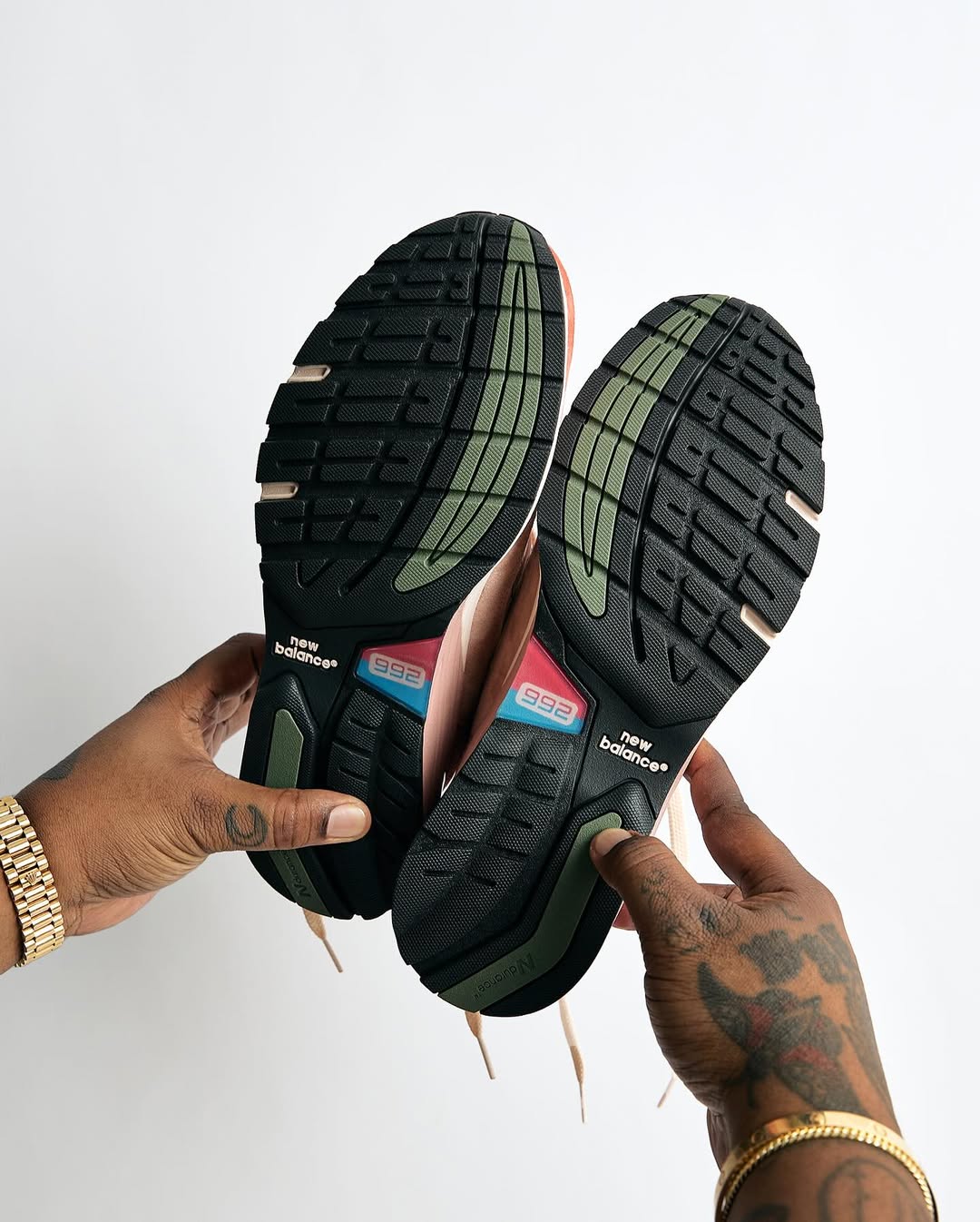 JFG x New Balance 992 - Rose Smoke/Misty Rose