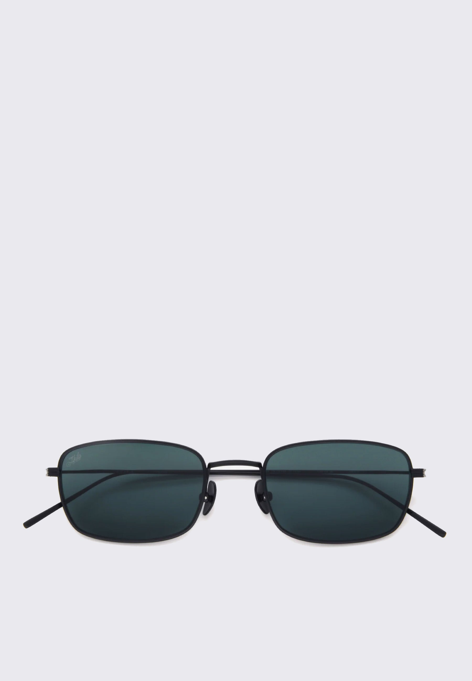 Grace Sunglasses - Matte Black/Teal