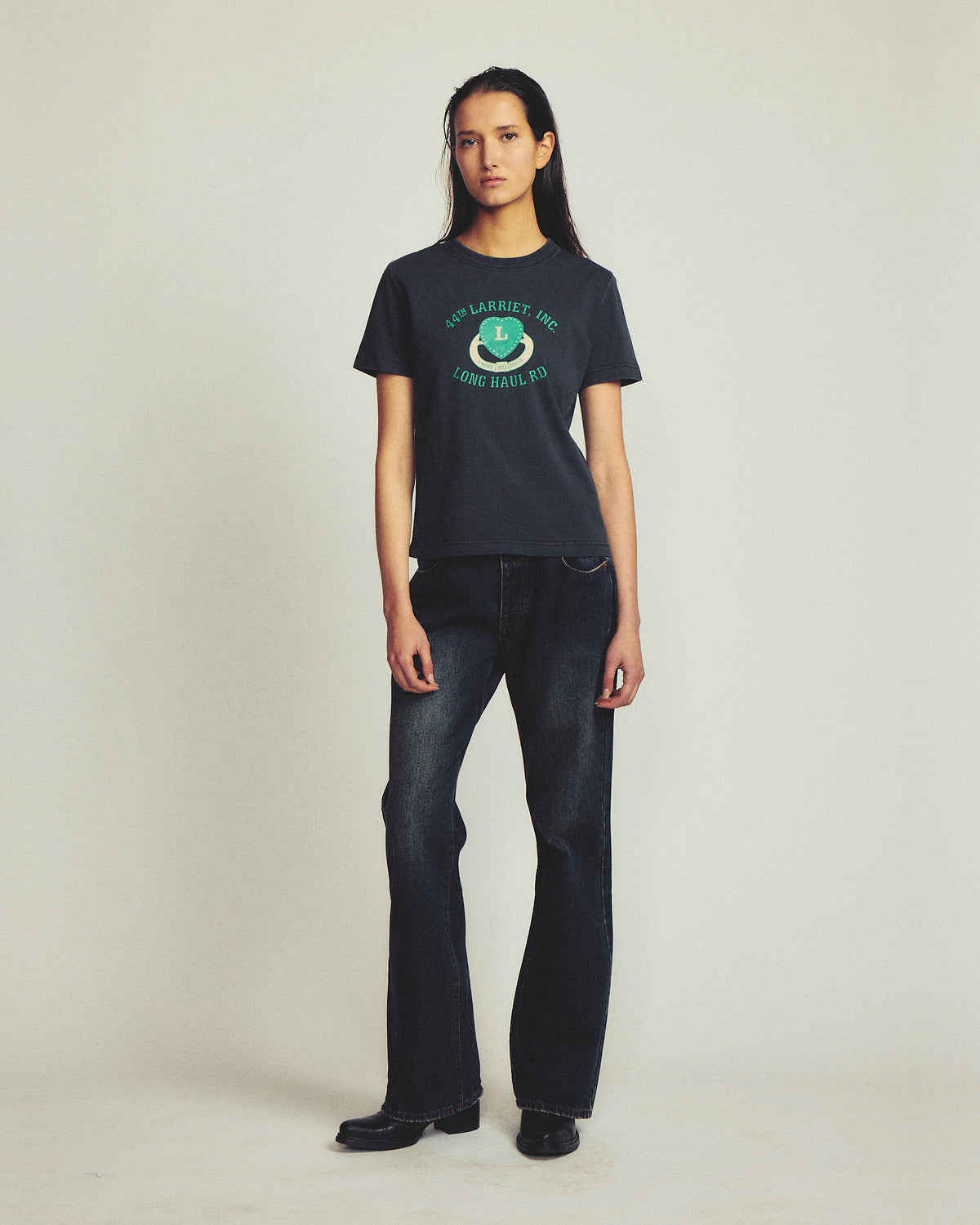 Women's Amore T-Shirt - Used Black