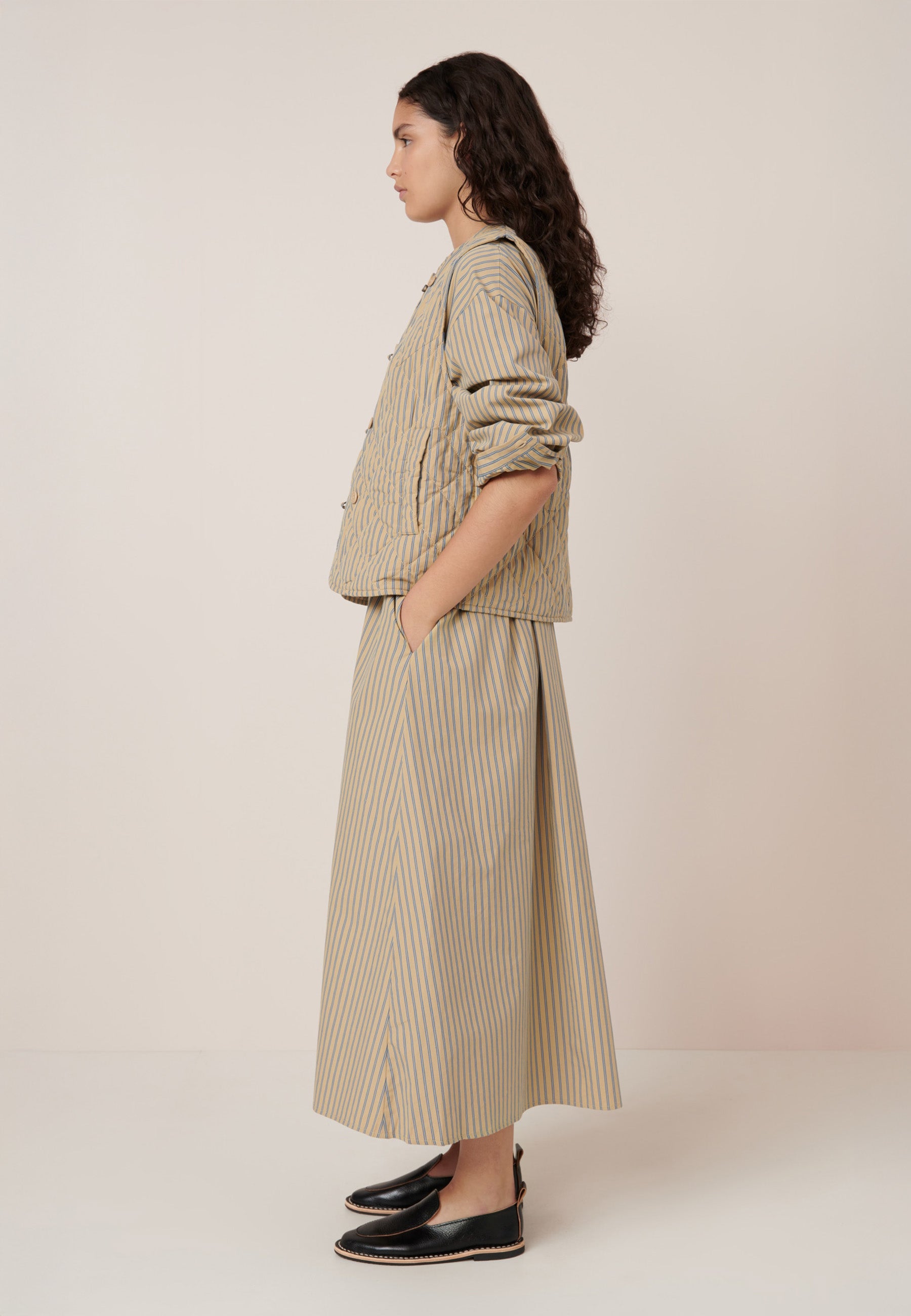 Axis Vest - Double Pinstripe