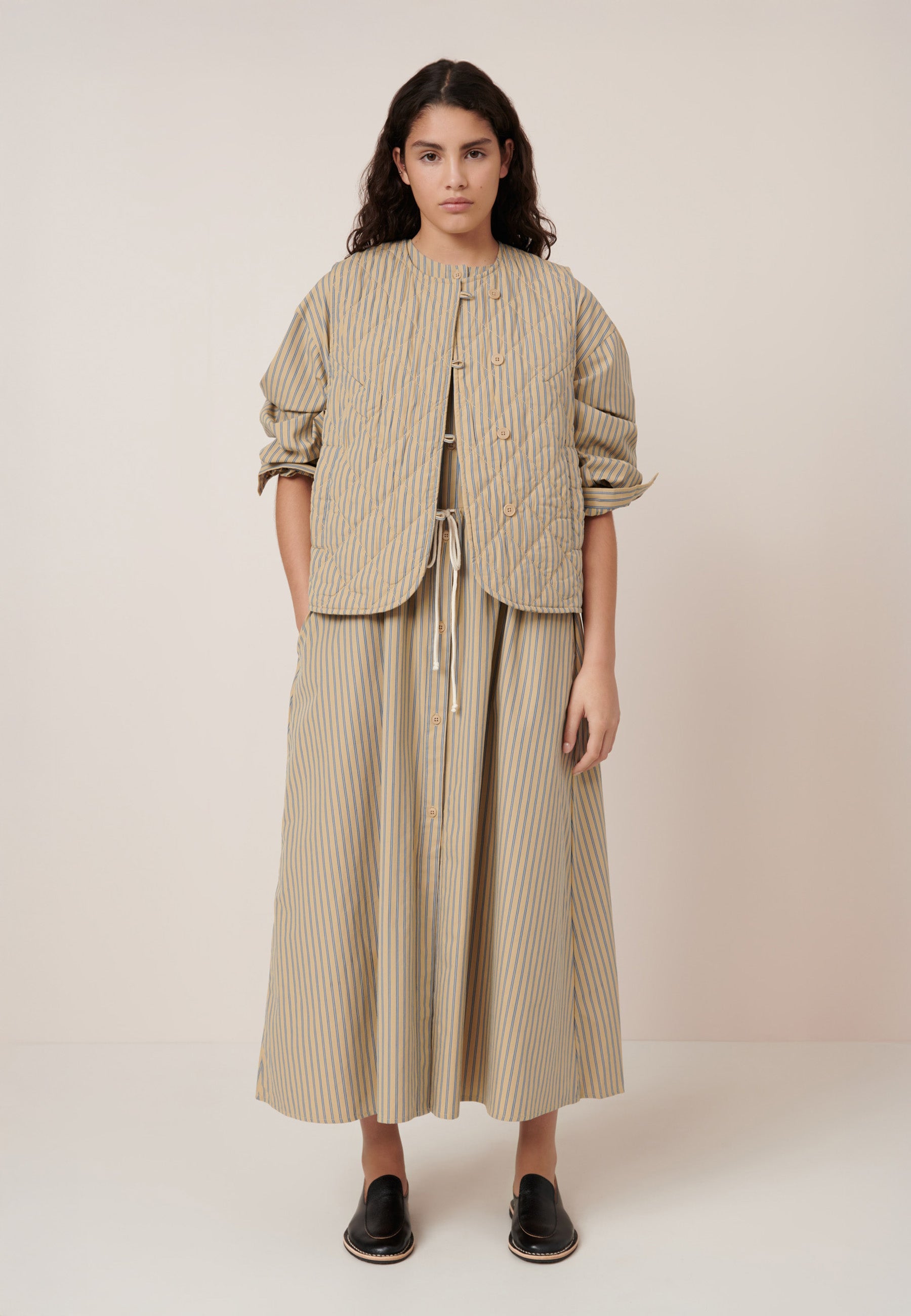 Axis Vest - Double Pinstripe