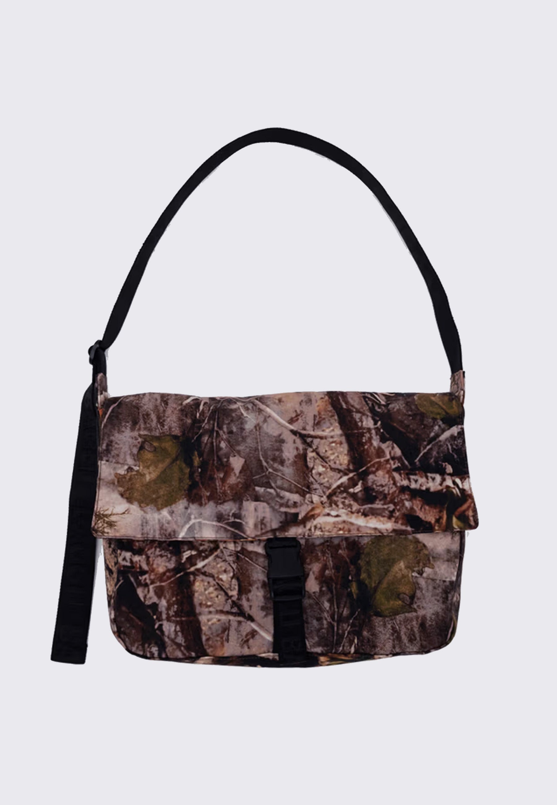 Nylon Messenger Bag - Photo Forest