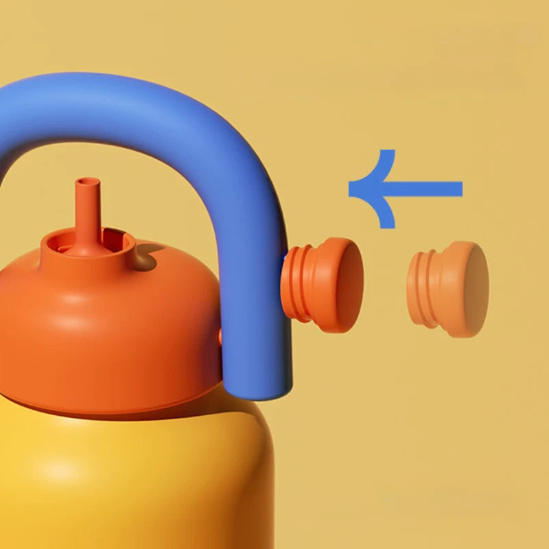 Linlin Kettle Water Bottle -Stainless - Yellow