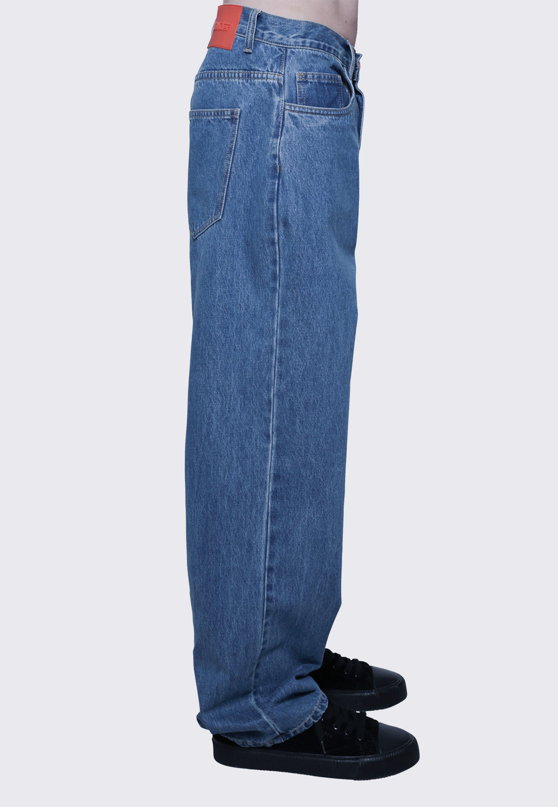 Super Loose - Medium Blue Denim