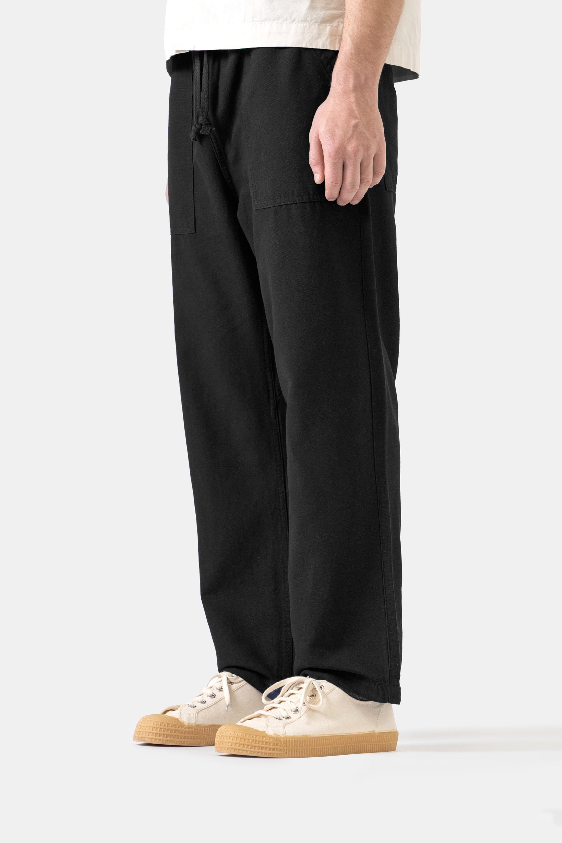 Canvas Chef Pant - Black