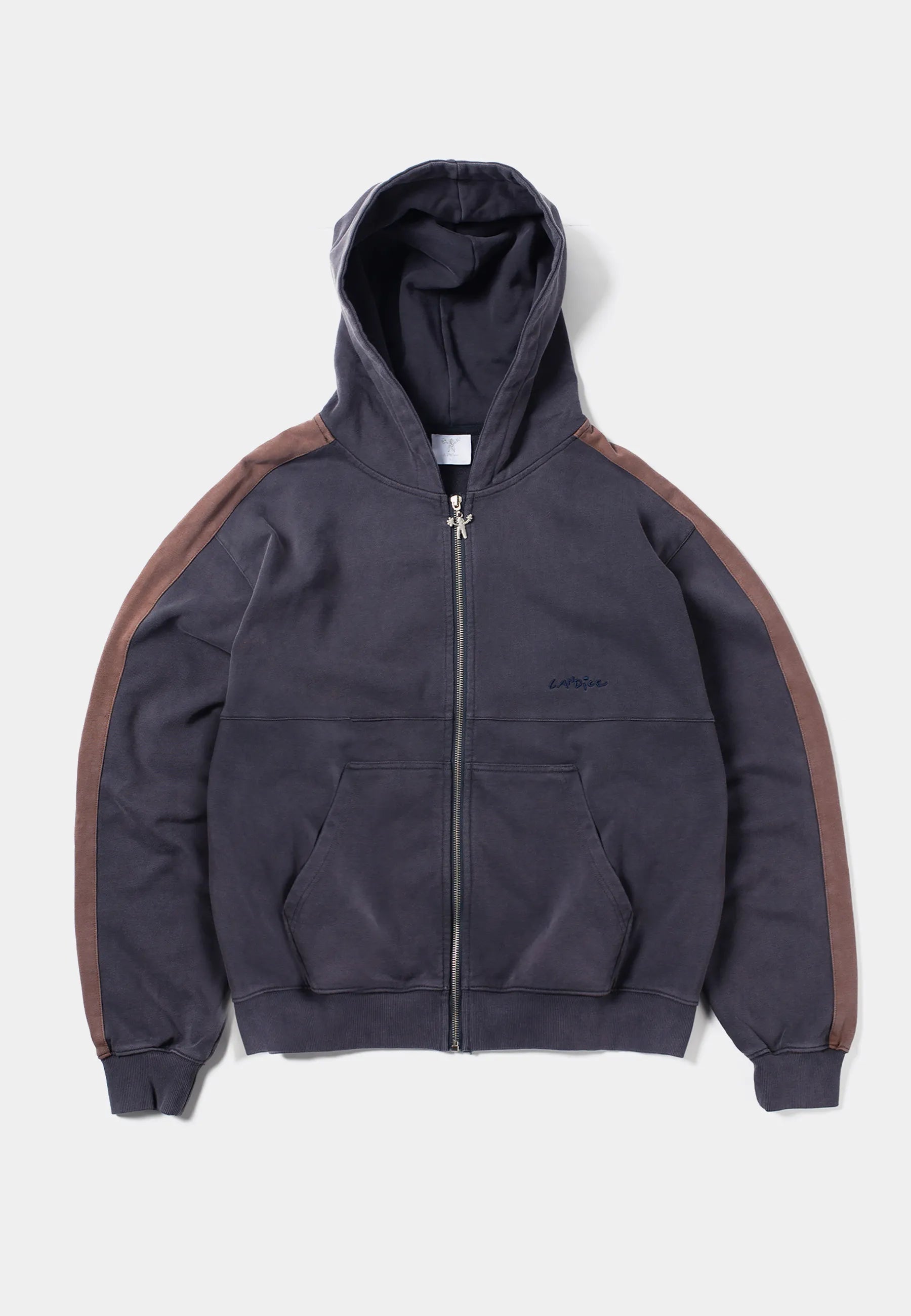 Edward  Zip Hoodie - Midnight