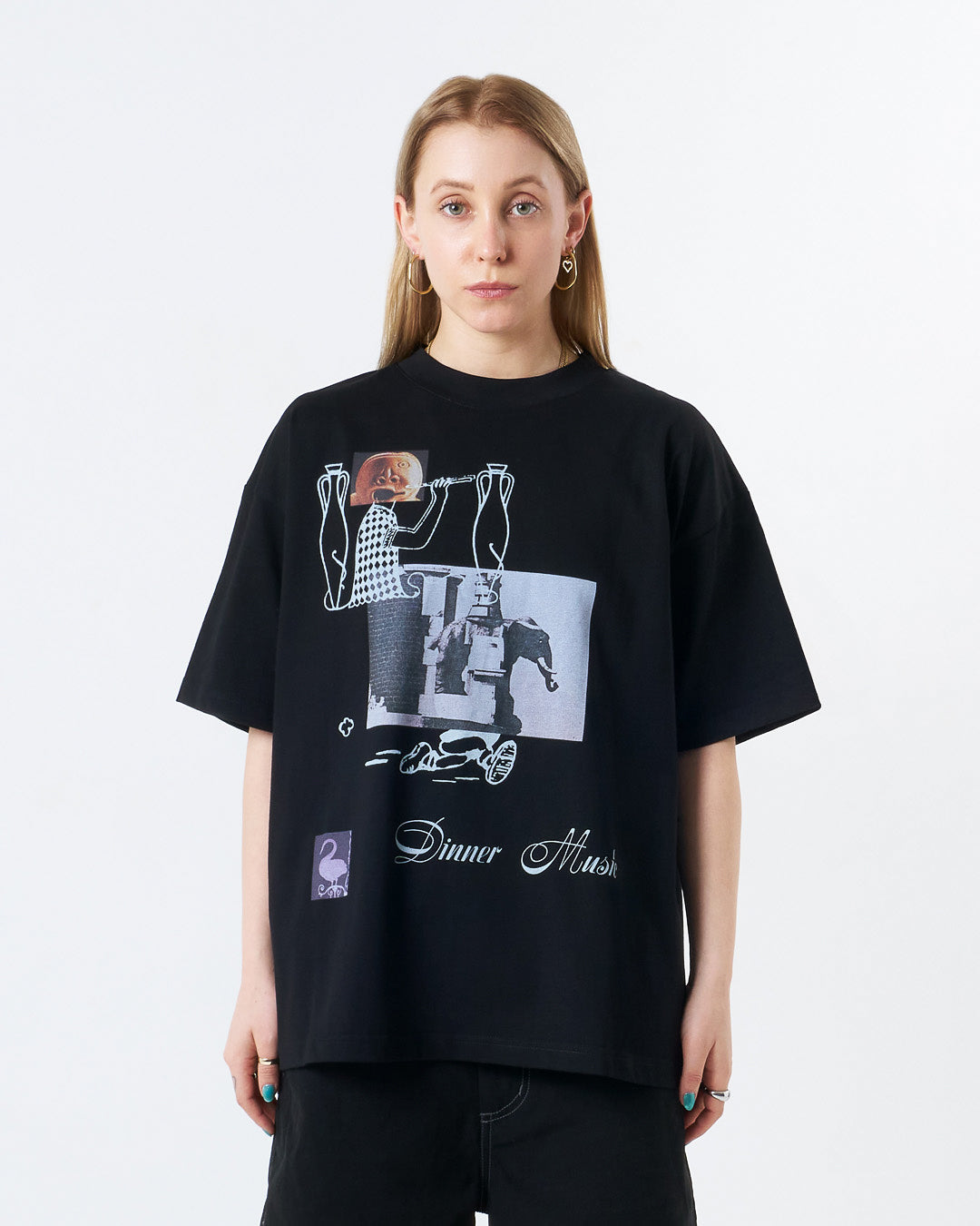 Dinner Music T-Shirt - Black