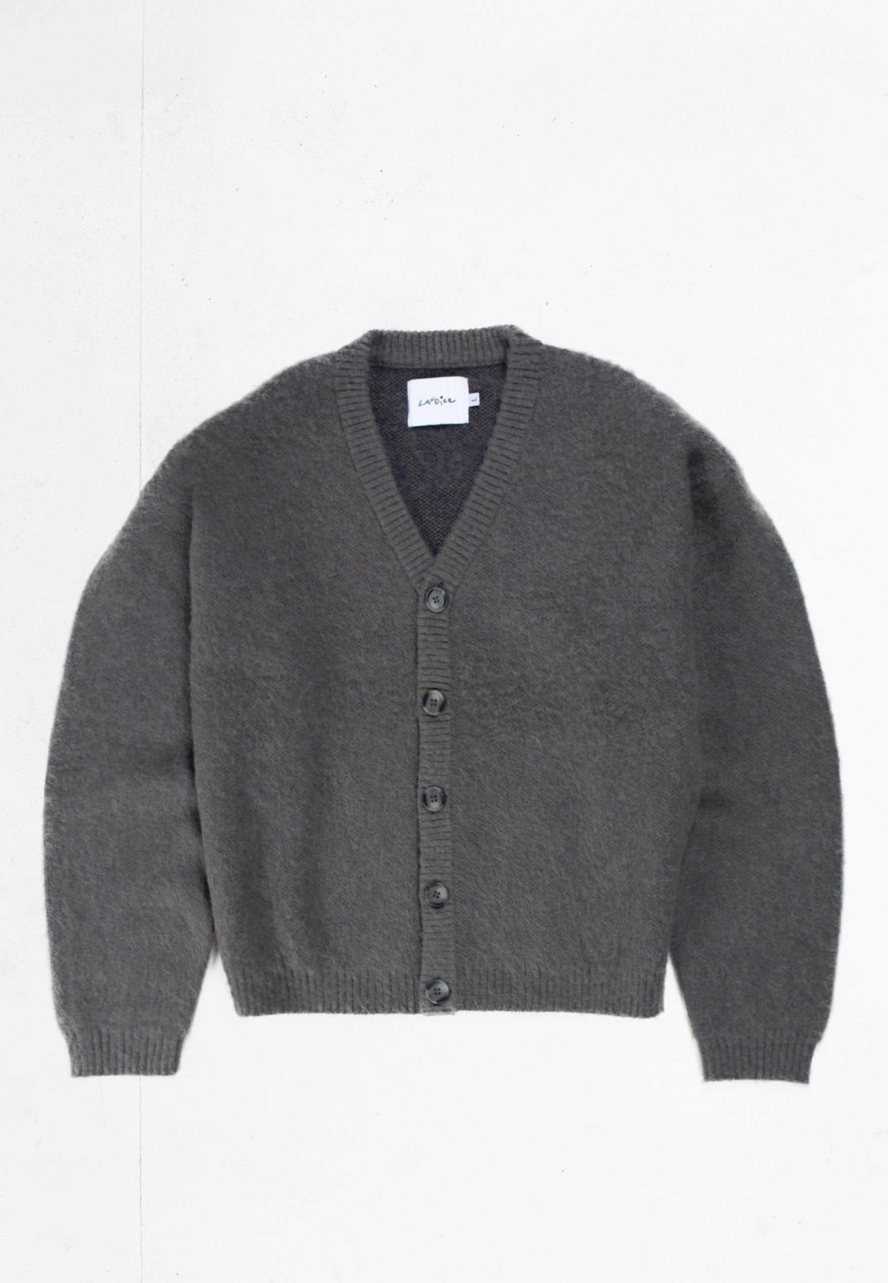 CFY Mohair Cardigan - Grey