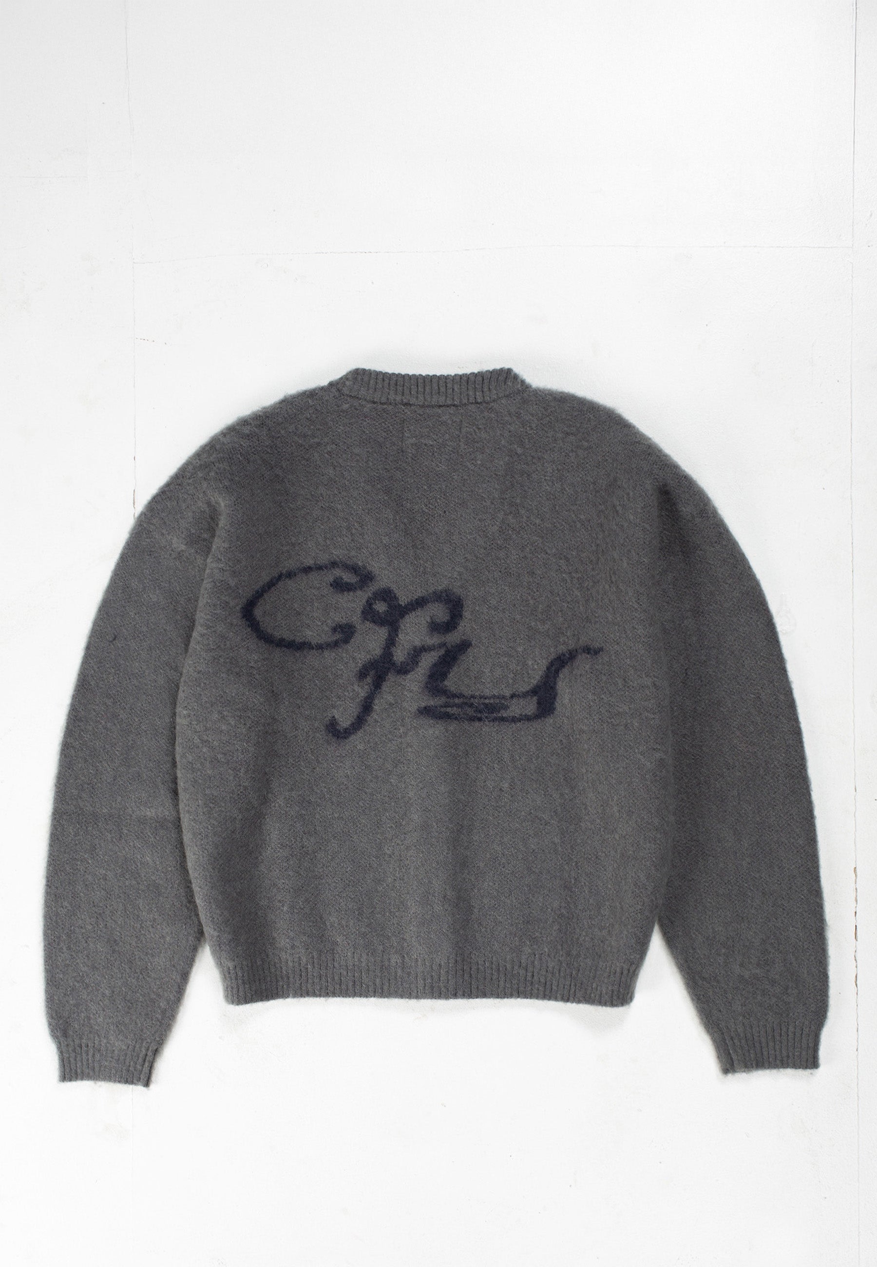 CFY Mohair Cardigan - Grey