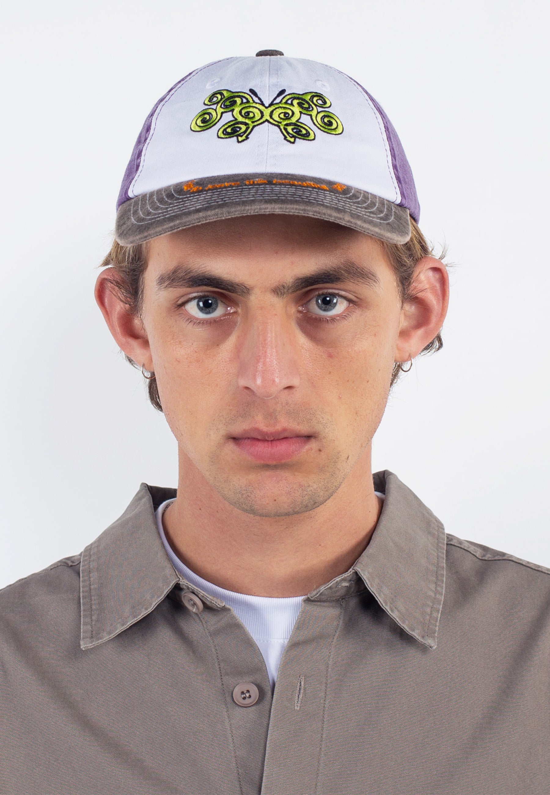 Flutter 6 Panel Hat - Purple