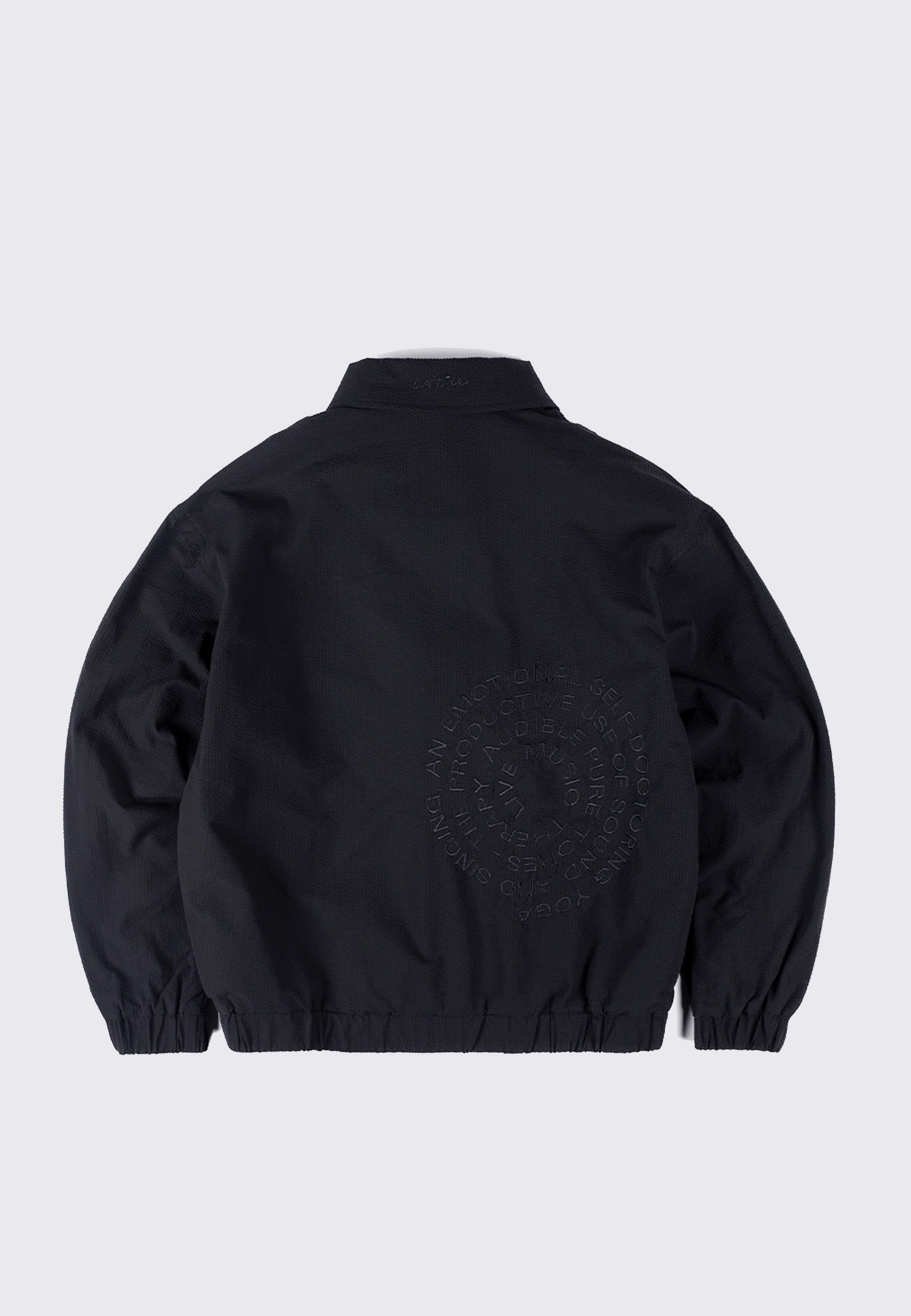 Pure Tones Harrington Jacket - Black