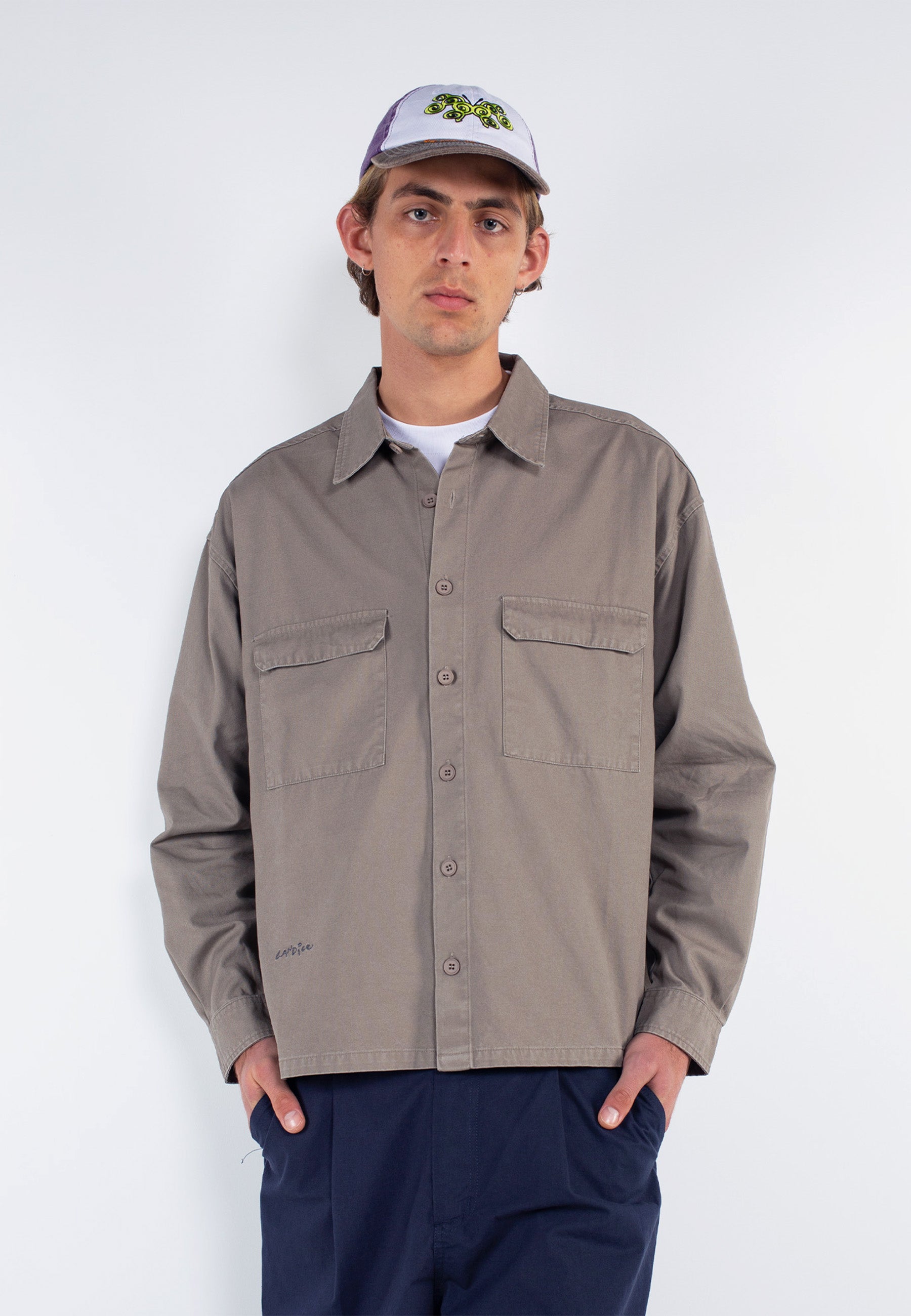 Relax Overshirt - Washed Grey