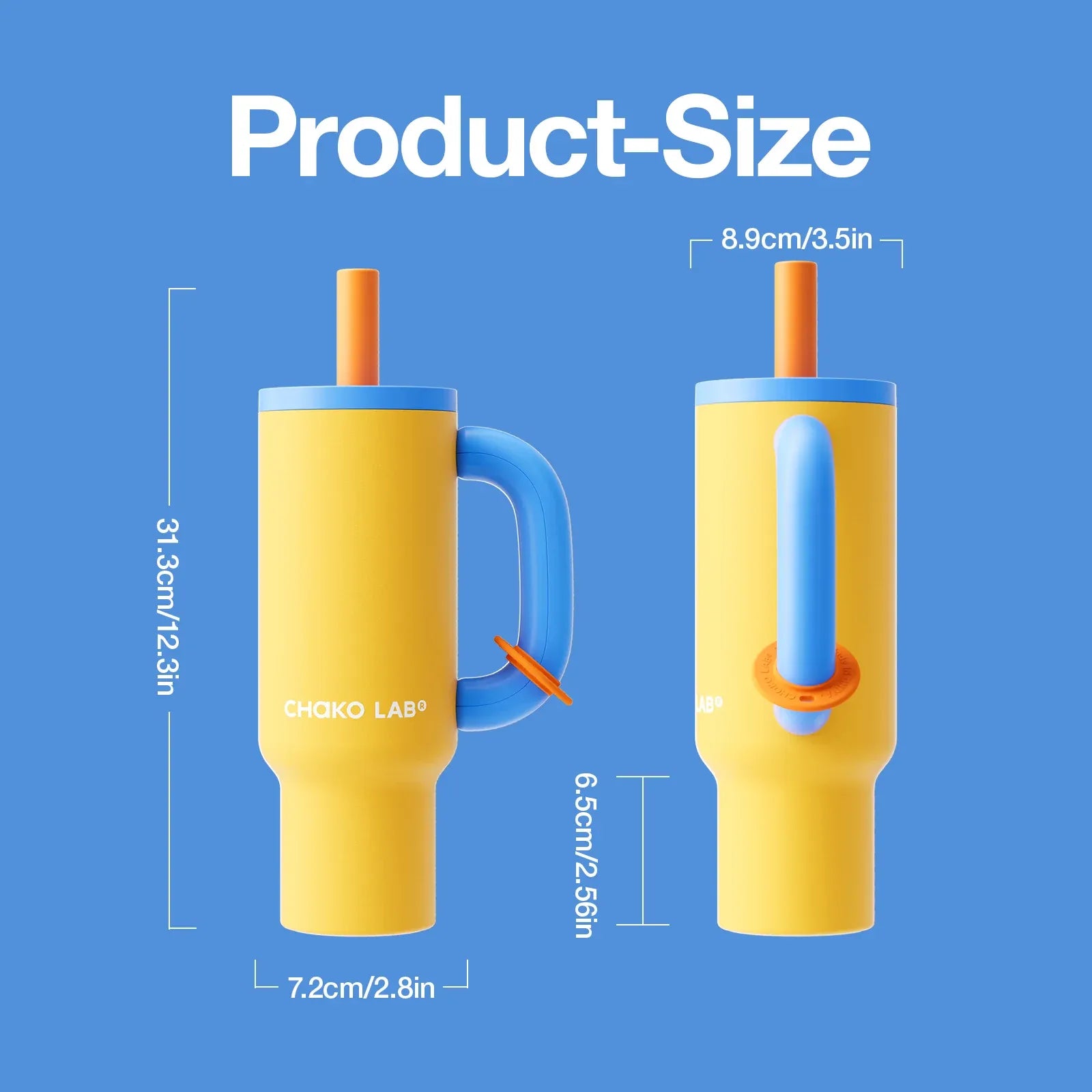 Bawang Tumbler - Yellow/Blue