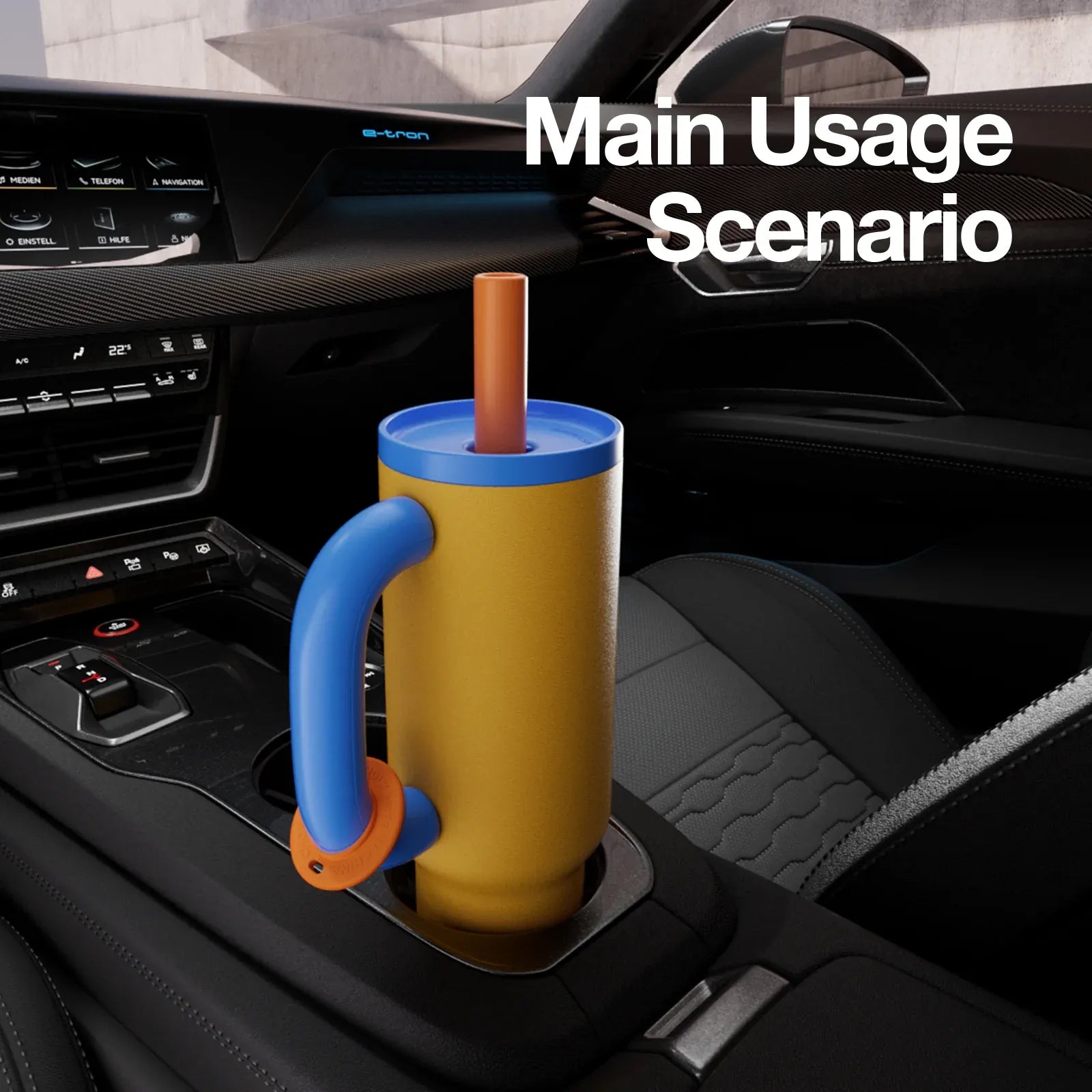 Bawang Tumbler - Yellow/Blue