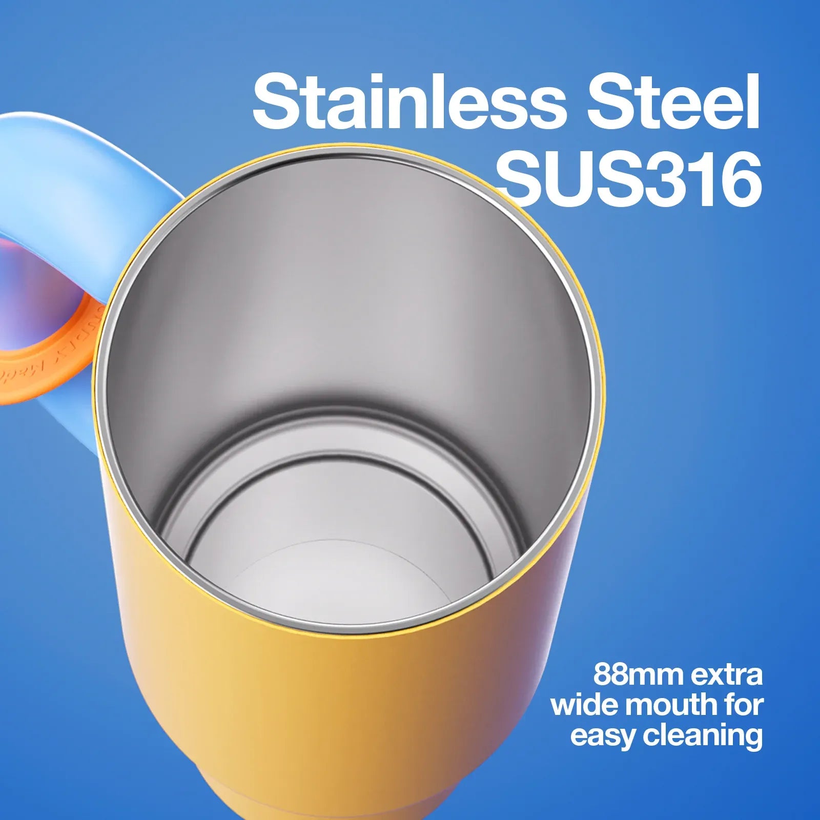 Bawang Tumbler - Yellow/Blue