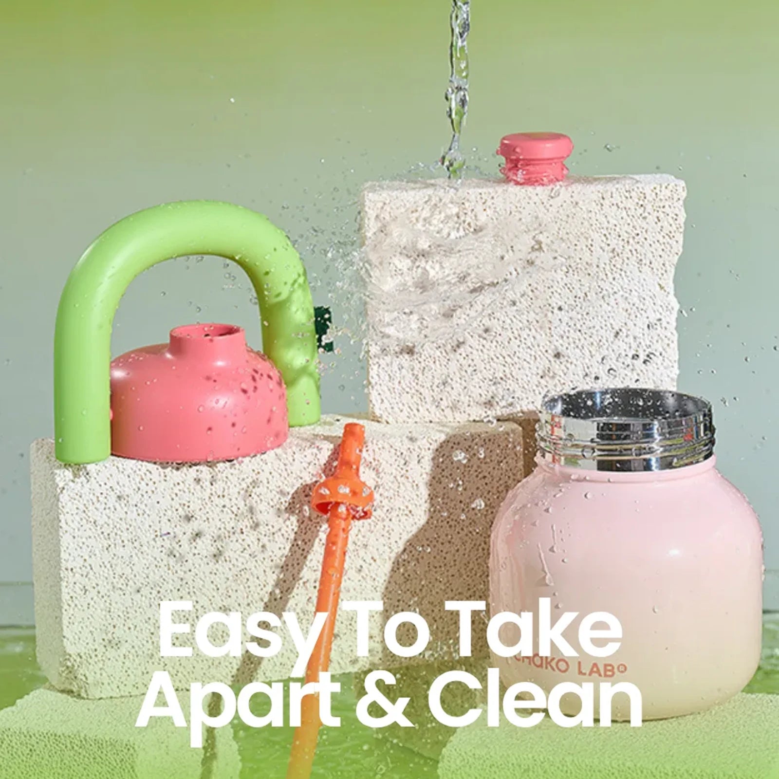 Linlin Kettle Water Bottle - Ceramic Coating - Ricebread