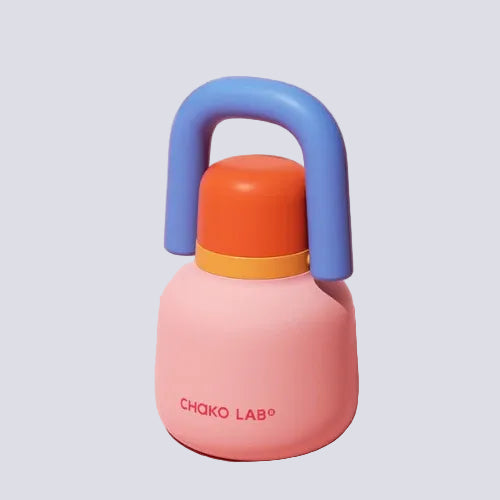 Hanging Pot Water Bottle - Blue/Pink