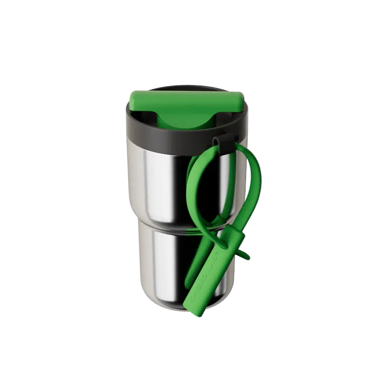 Twist Tumbler - Black/Green