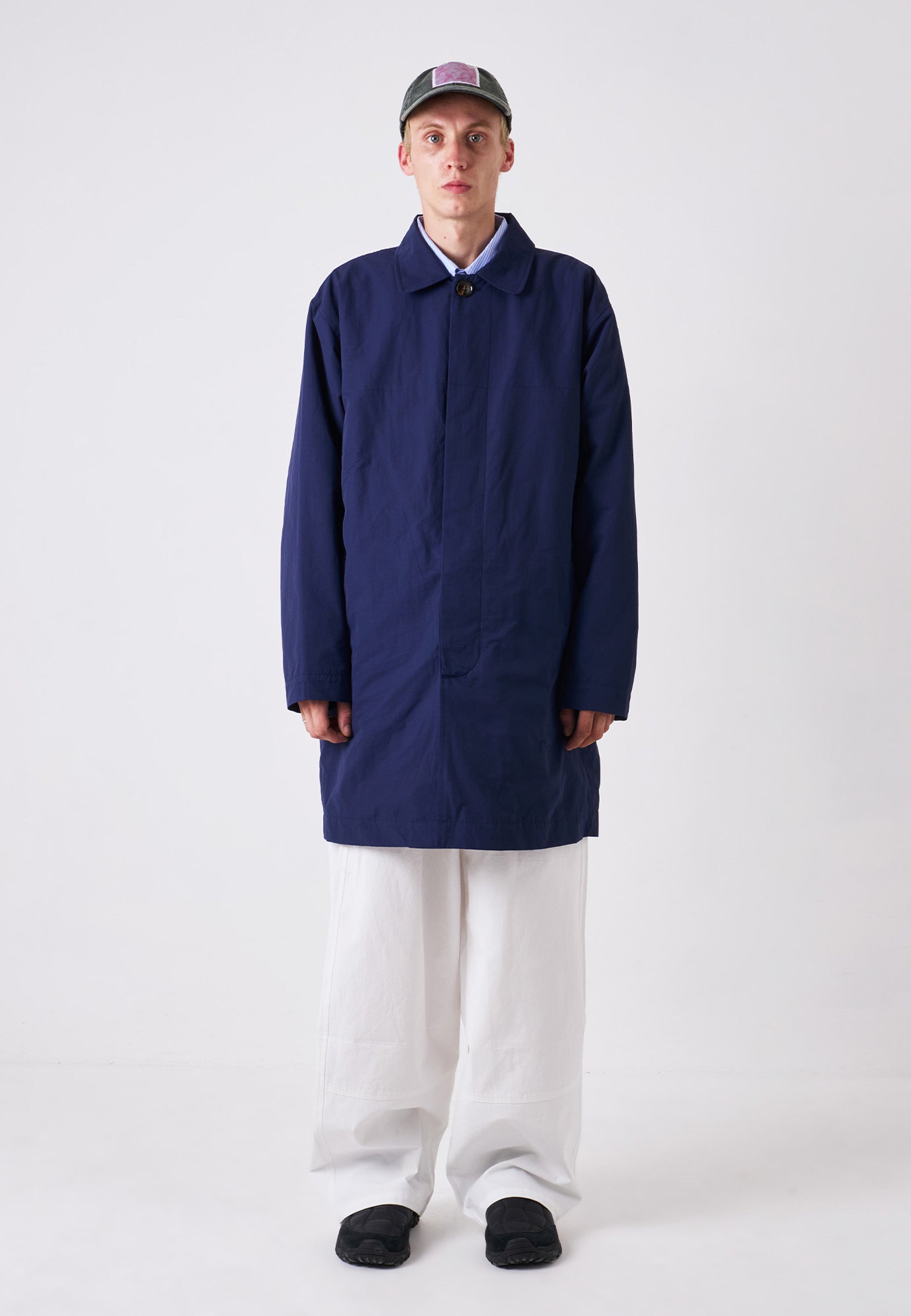 Clarke Mac Coat - Navy