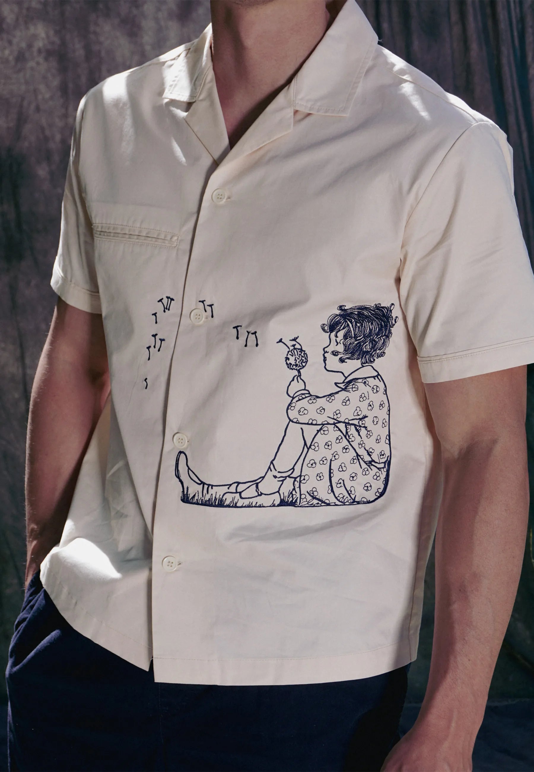 Dandelion Shirt - Cream