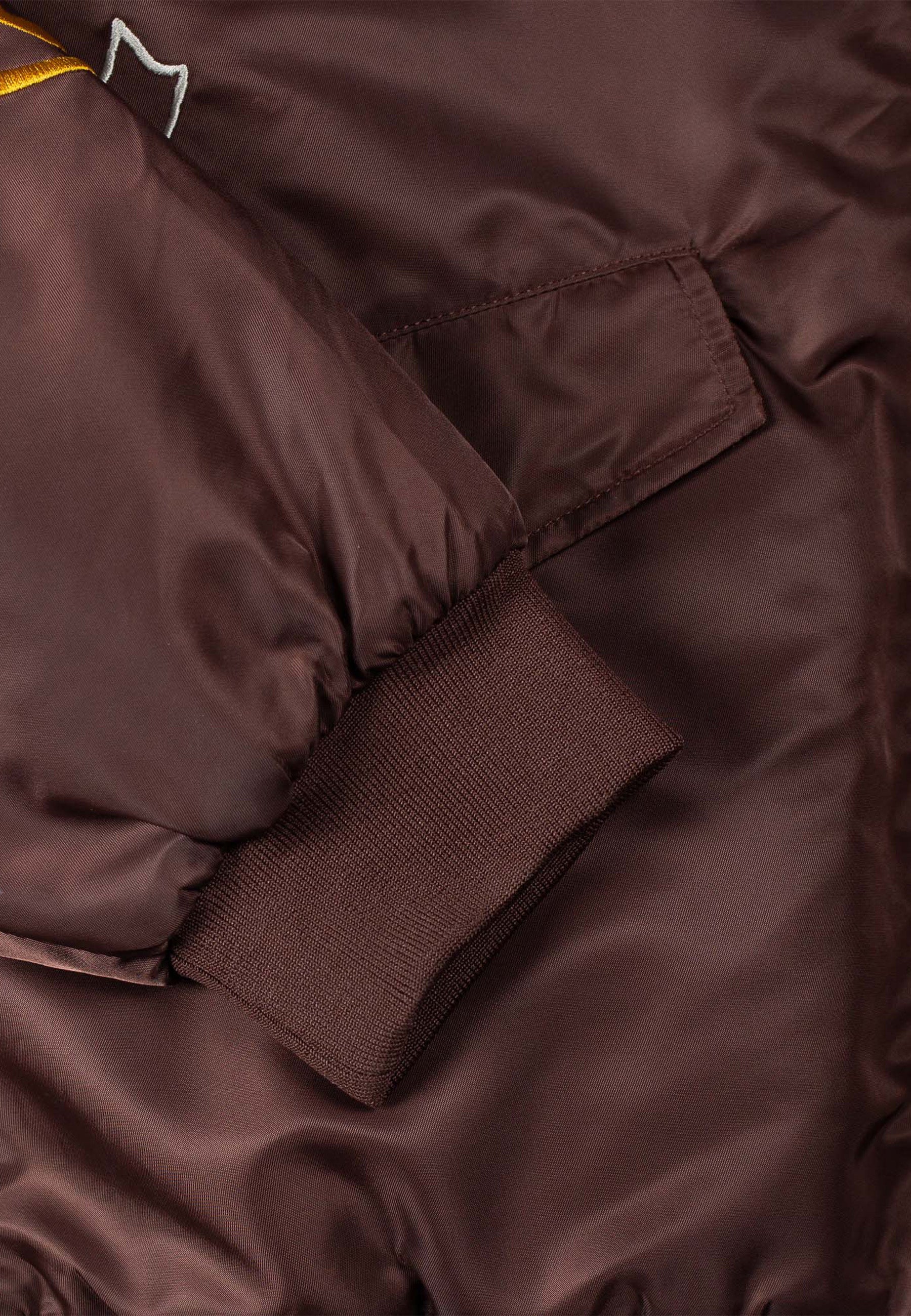 Digital Age Bomber Jacket - Brown