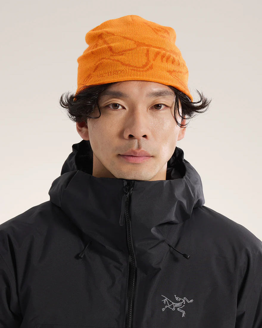 Bird Head Toque - Blaze/Copper Sky