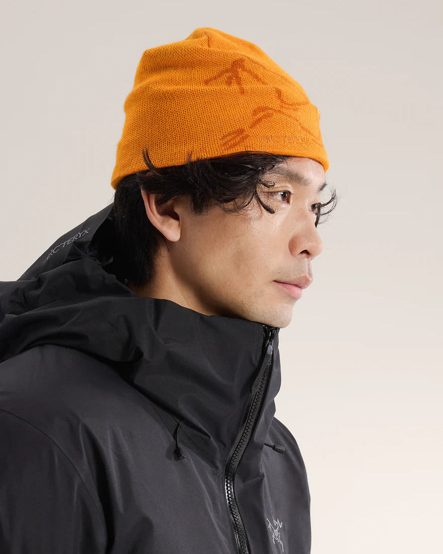 Bird Head Toque - Blaze/Copper Sky