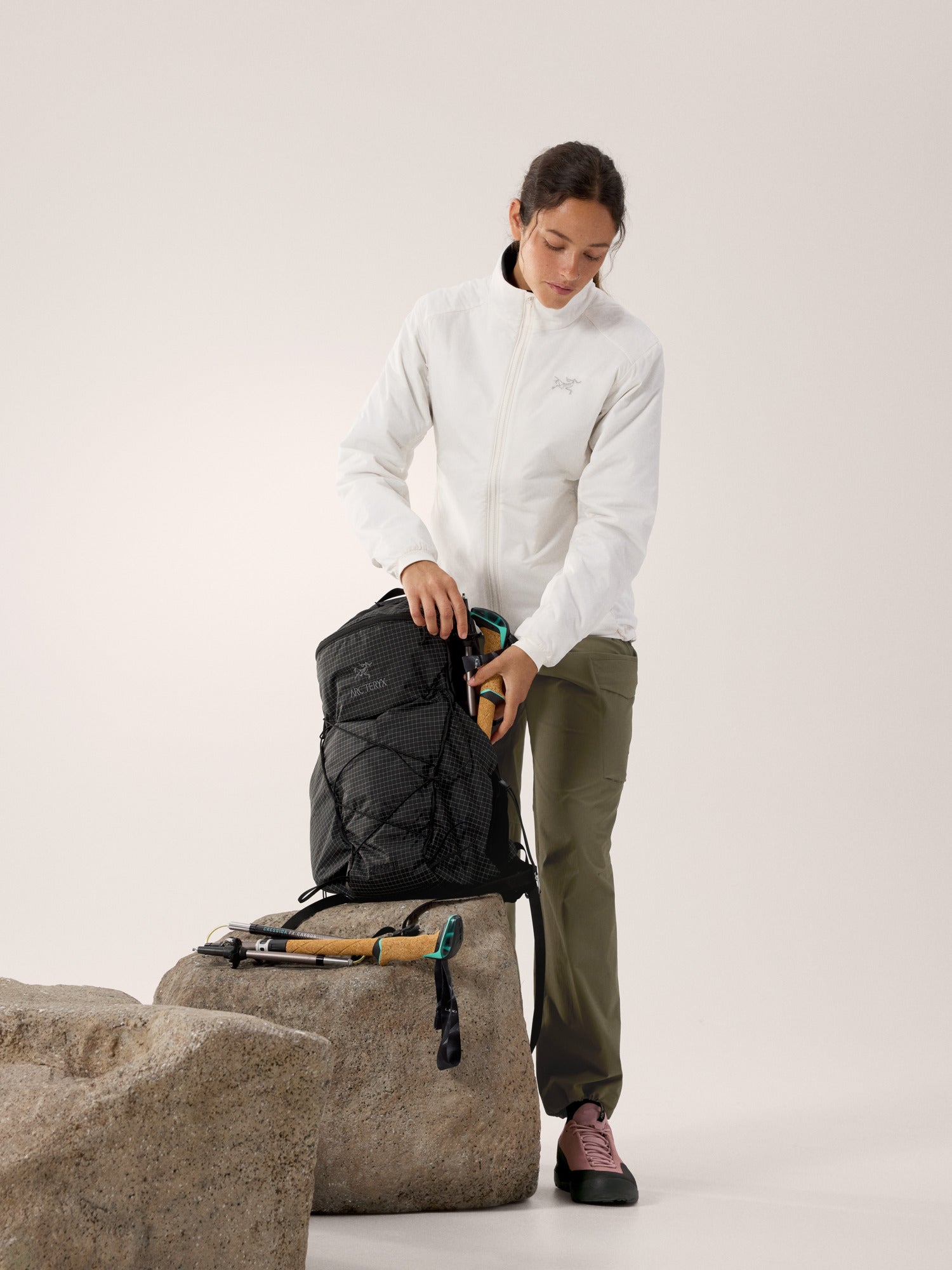 Women's Atom Jacket - Arctic Silk