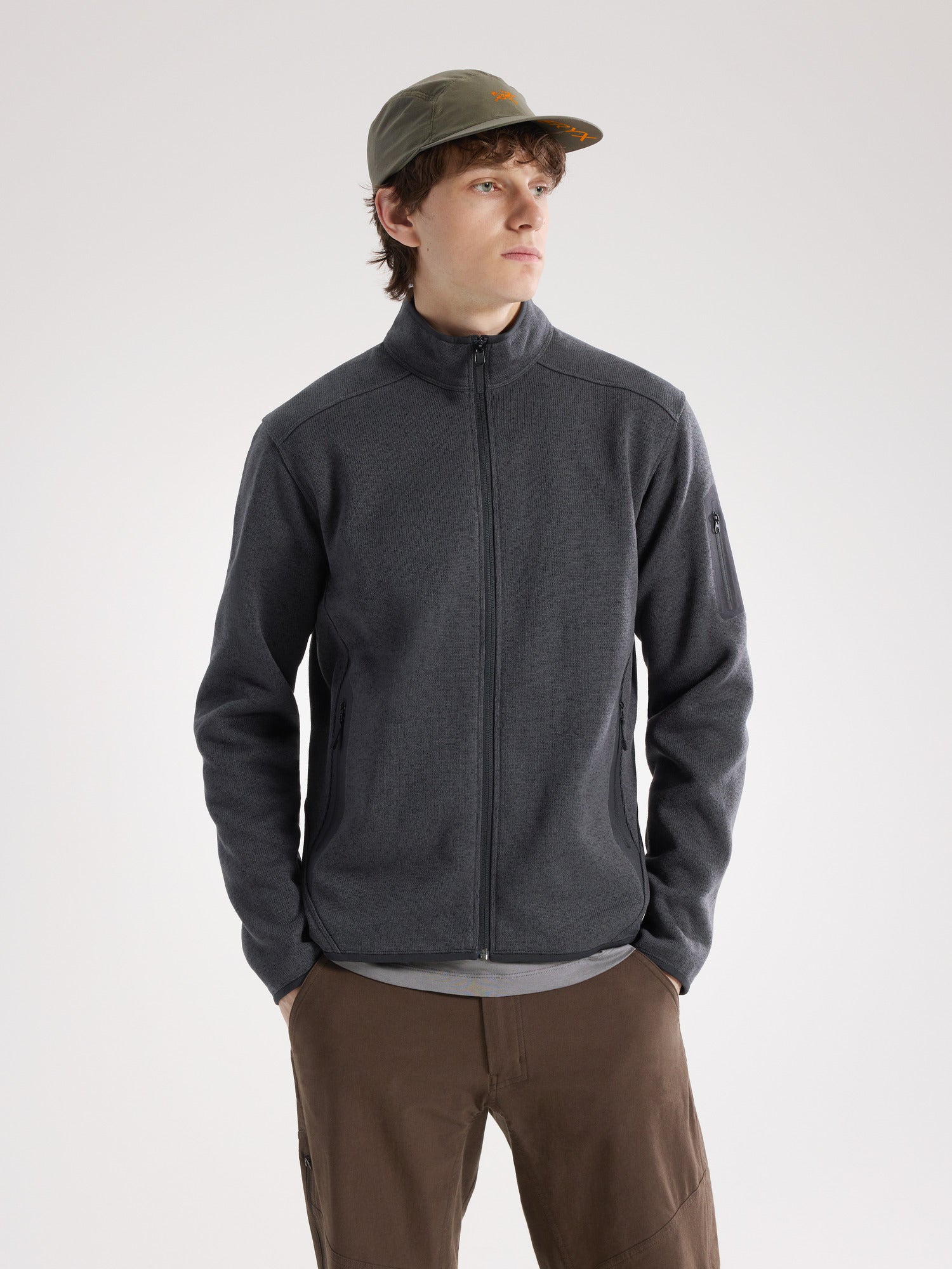 Covert Cardigan - Black Heather II