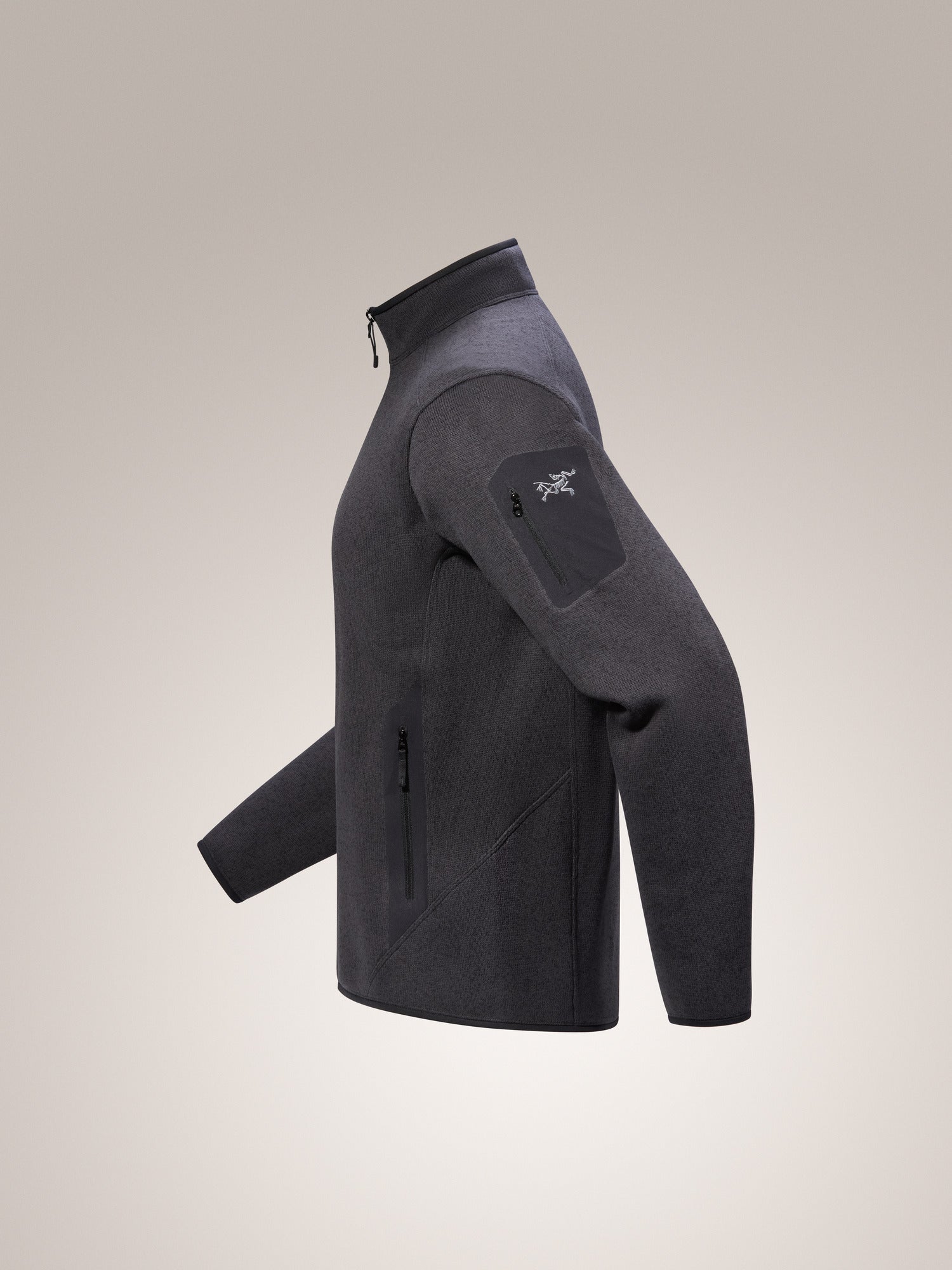 Covert Cardigan - Black Heather II