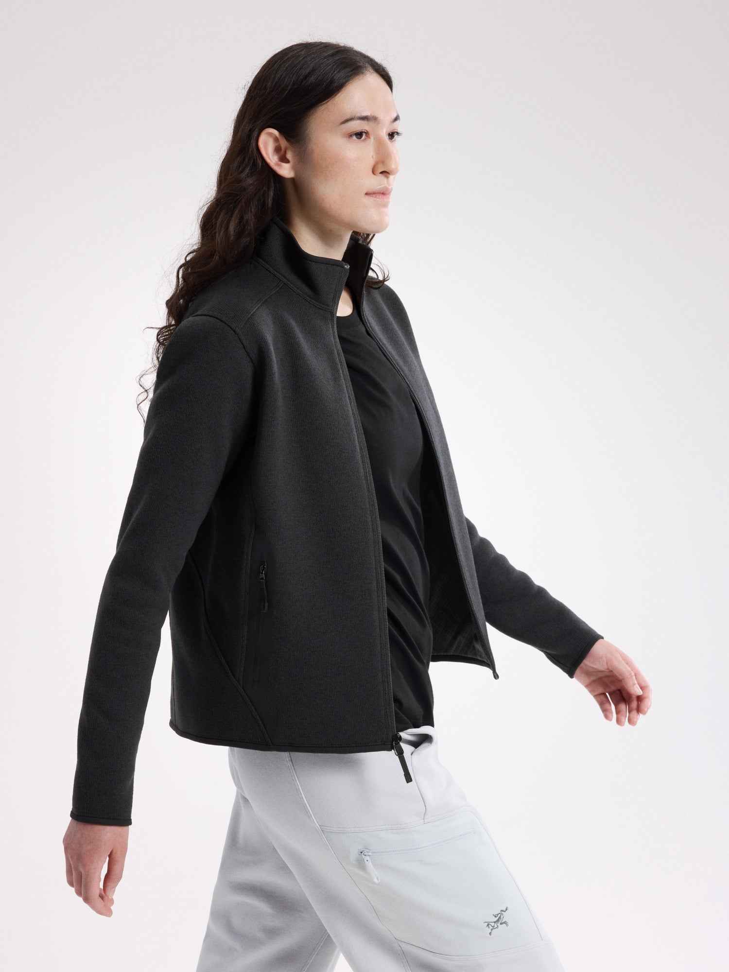 Women's Covert Cardigan - Black