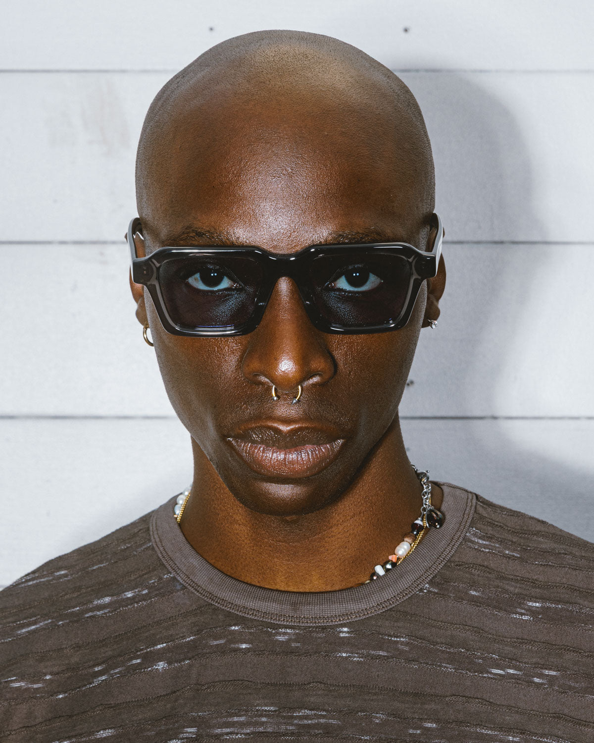 Akila x Brain Dead Staunton Sunglasses - Grey/Lt Blue