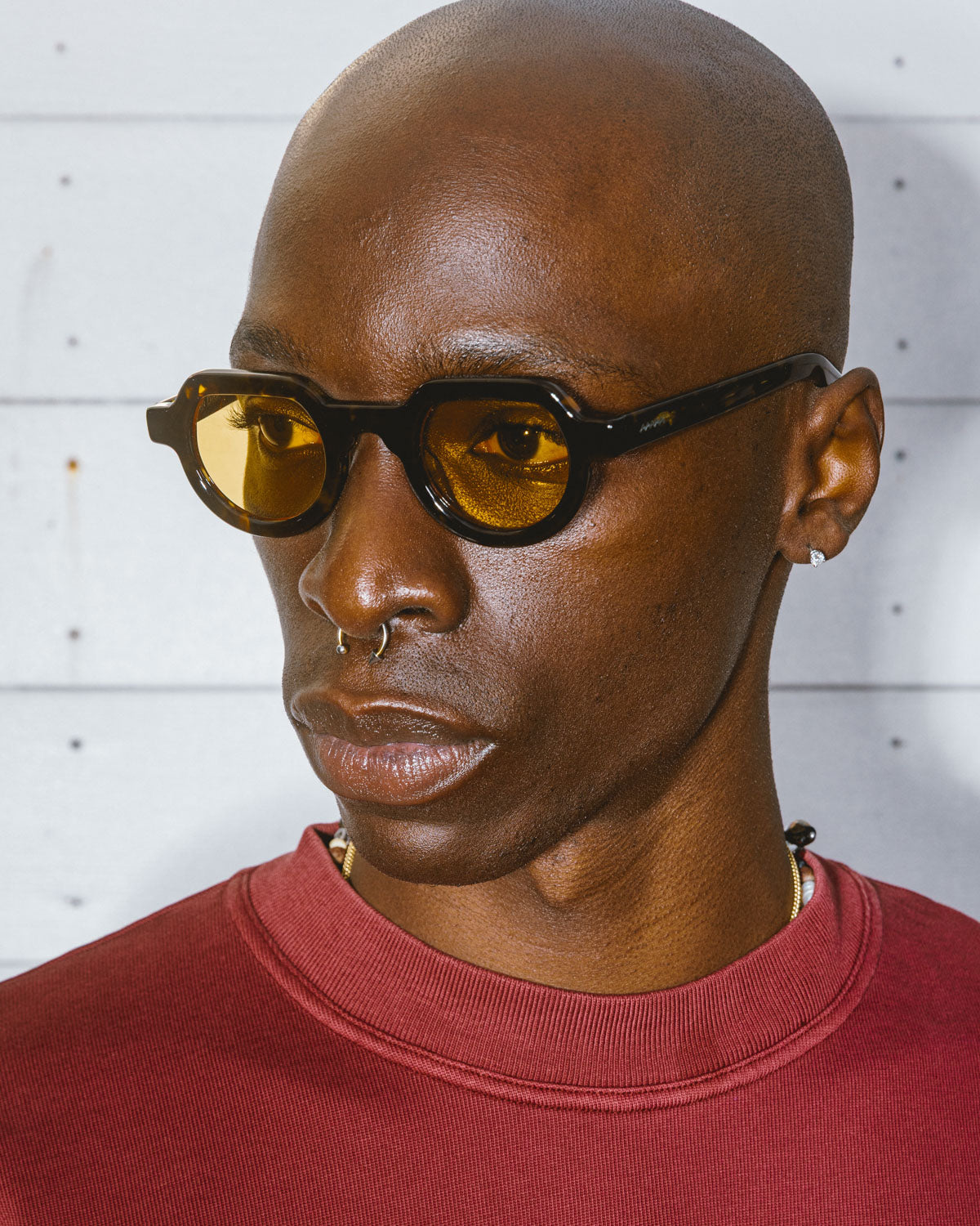 Akila x Brain Dead Tani Sunglasses - Tortoise/Yellow