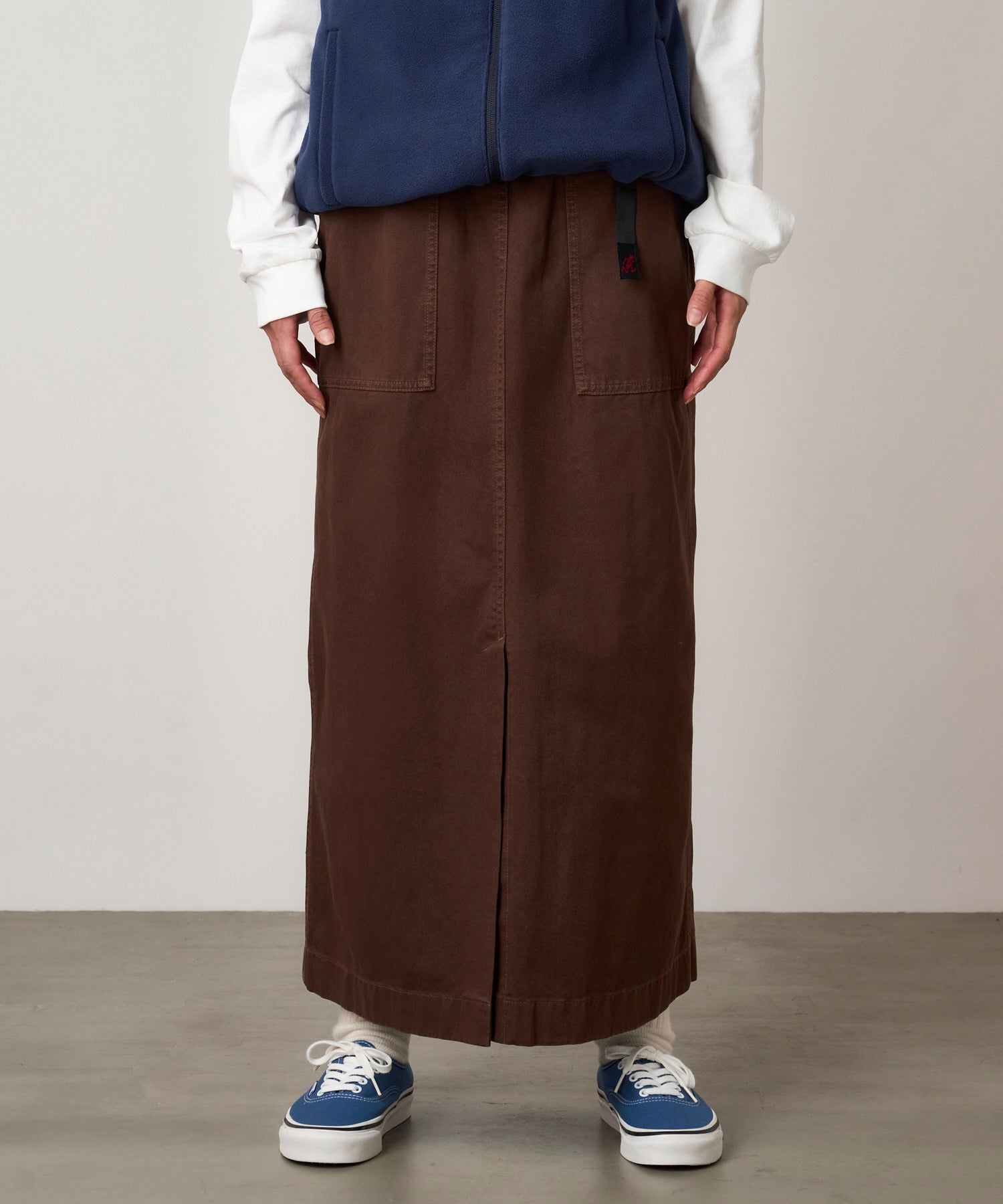 Long Baker Skirt - Tobacco