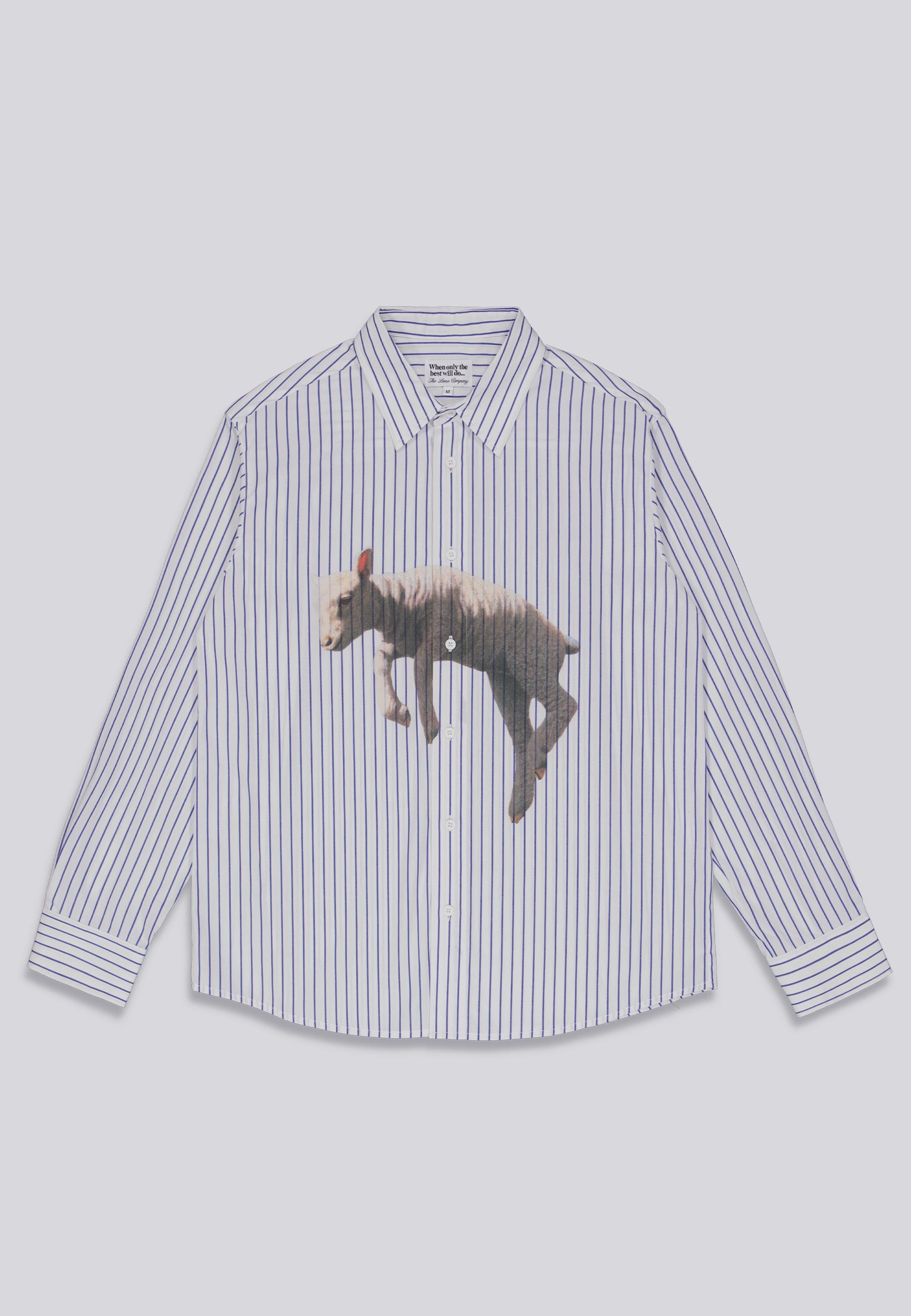 GAG x TLC Lamb Shirt - Blue Stripe