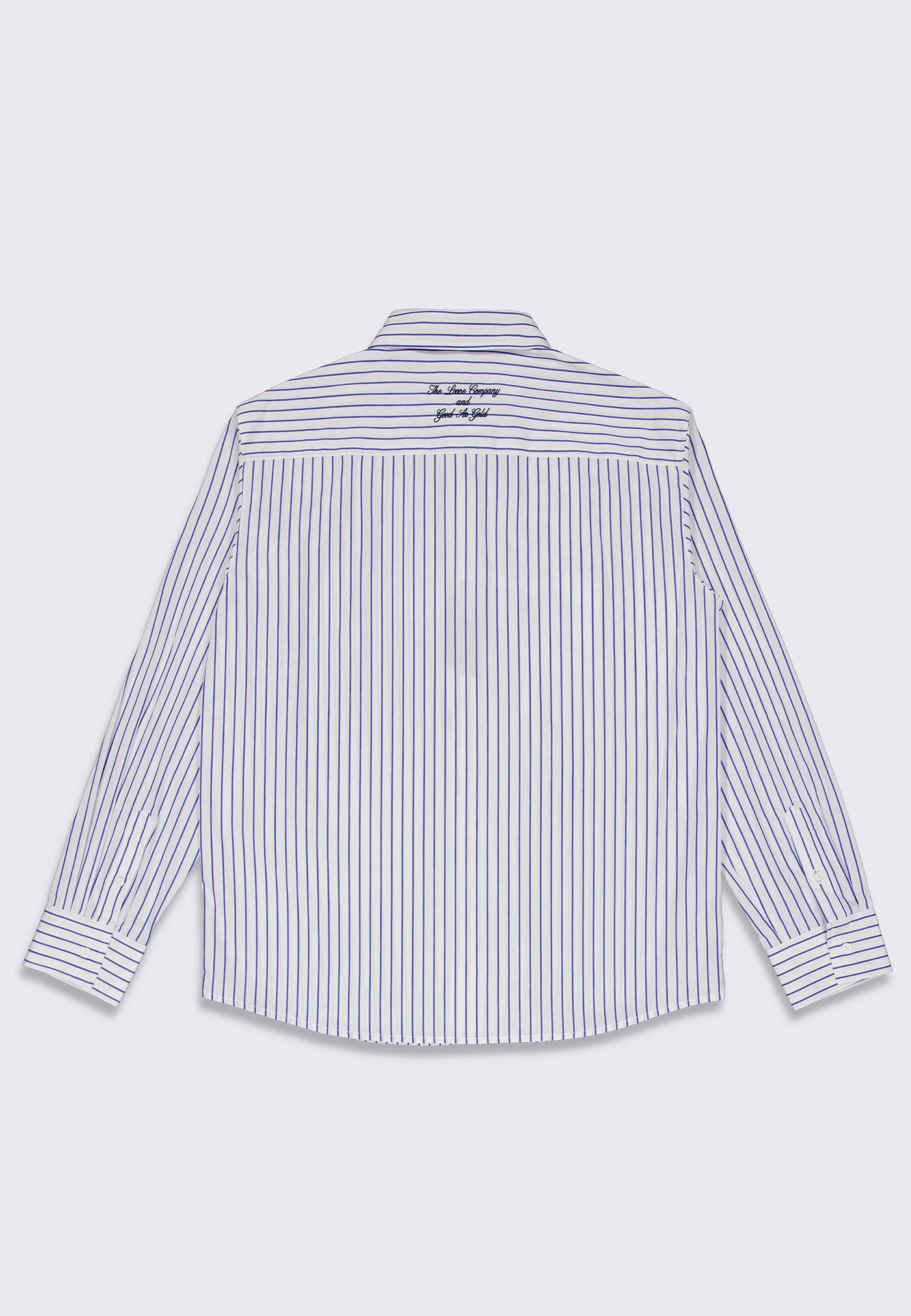 GAG x TLC Lamb Shirt - Blue Stripe
